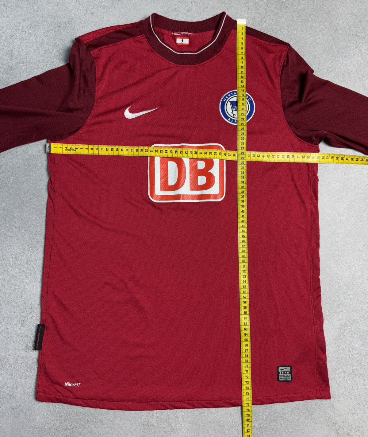 Nike Hertha Berlin 2009 2010 Goalkeeper Shirt Soccer Jersey Nike Size US L / EU 52-54 / 3 - 16 Thumbnail