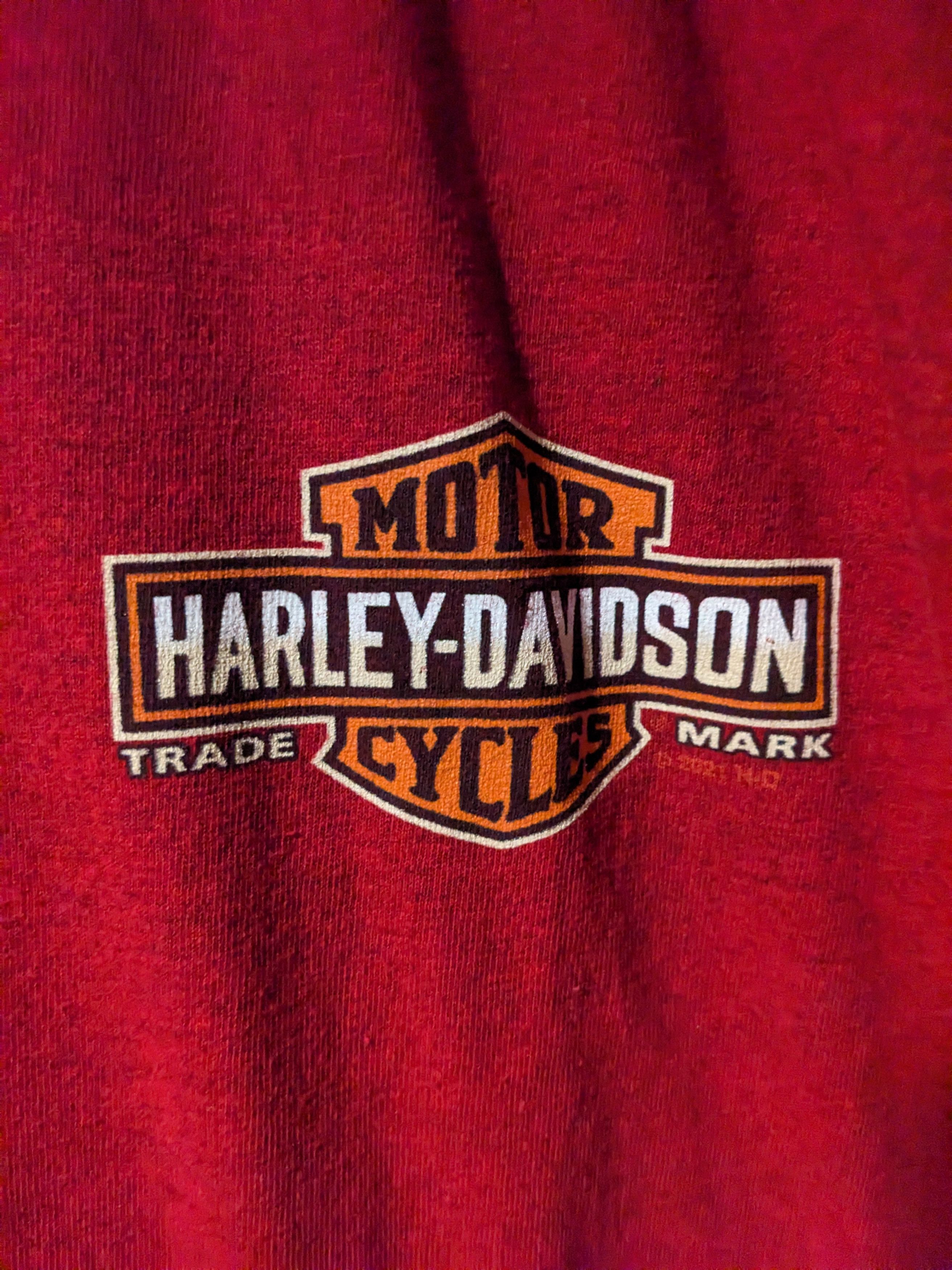 Harley Davidson × Vintage Harley Davidson Motorcycle St. Augustine Florida T-Shirt Size US XXL / EU 58 / 5 - 5 Thumbnail