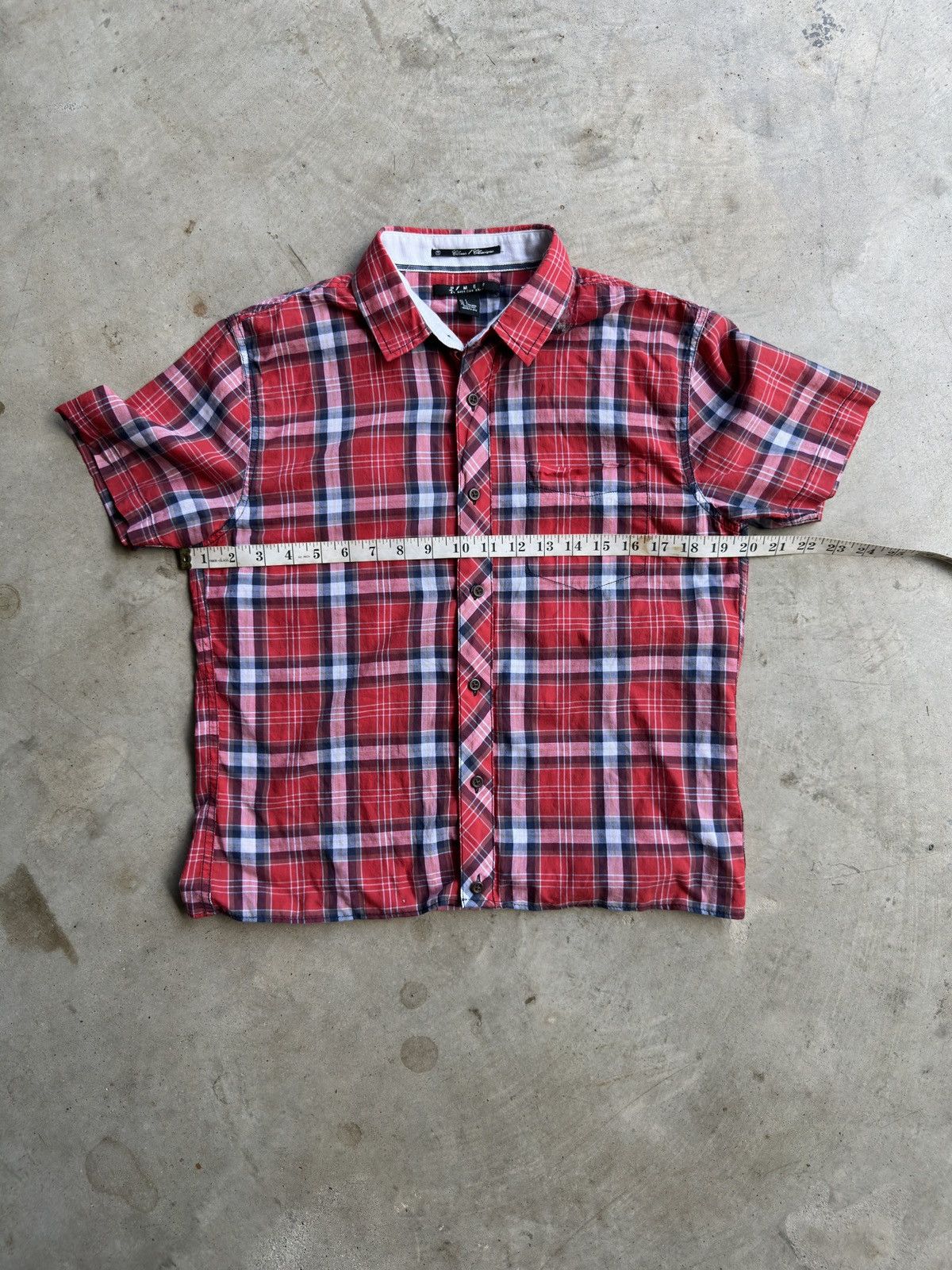 Other Cropped Boxy Plaid Button Up Shirt - S Size US S / EU 44-46 / 1 - 4 Thumbnail