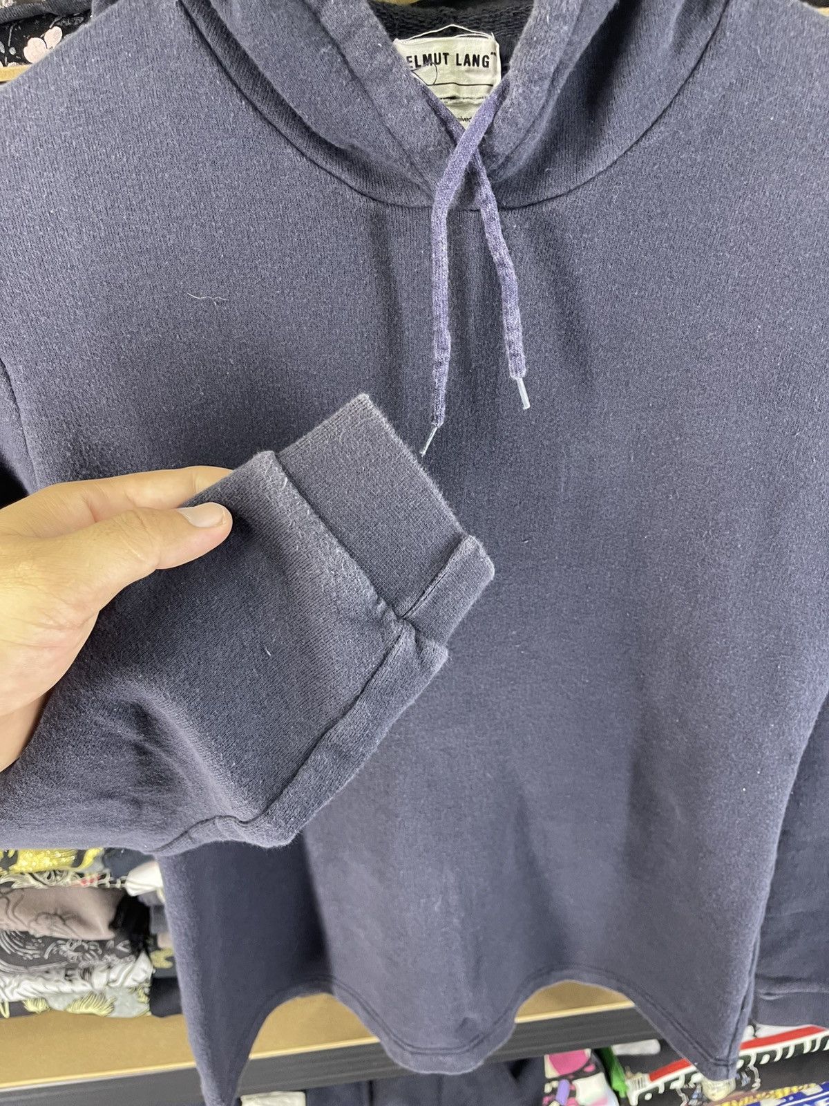 Helmut Lang Vintage Helmut Lang Black Hoodie Size XS / US 0-2 / IT 36-38 - 9 Thumbnail