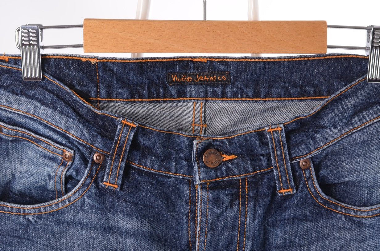 Nudie Jeans Nudie jeans Dude Dan dark fuzz denim sz 31 Size US 31 - 4 Thumbnail