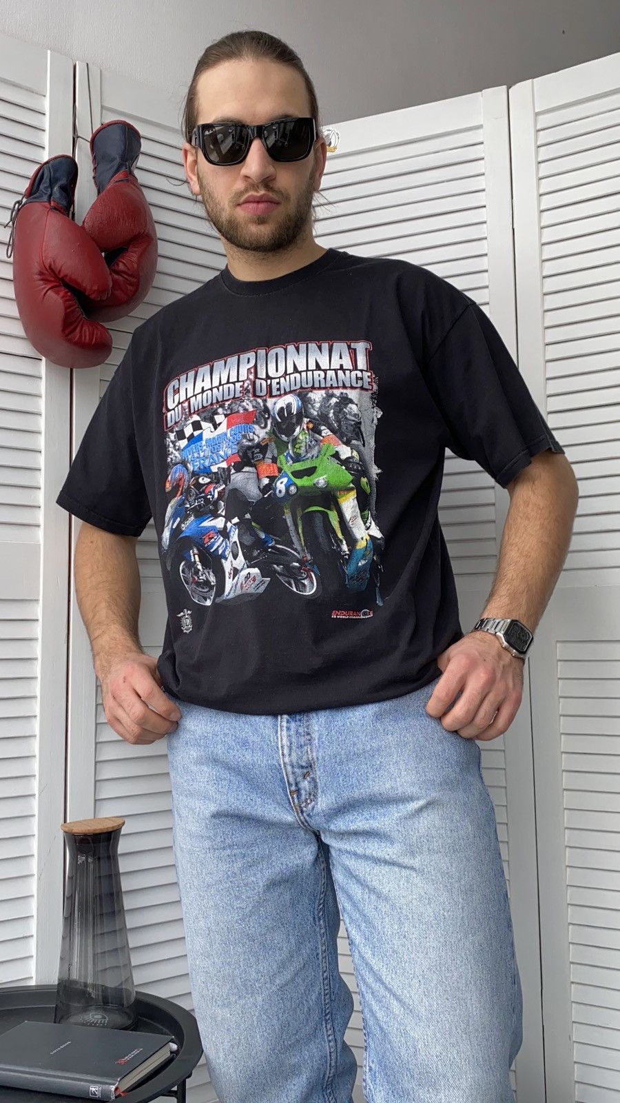 Vintage Vintage 00s Suzuki Moto Racing Y2K Tee Shirt Size US L / EU 52-54 / 3 - 2 Thumbnail