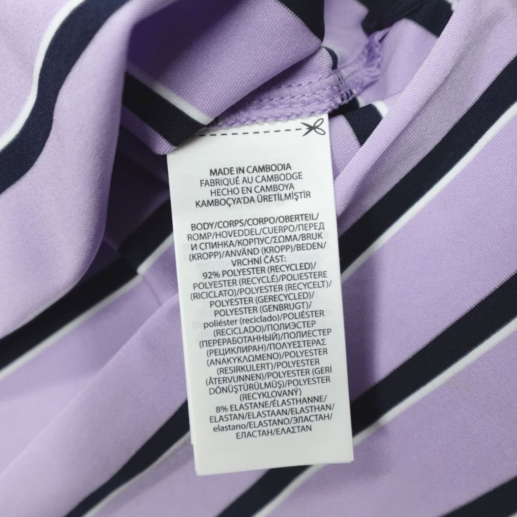 RLX Ralph Lauren RLX Ralph Lauren Performance Polo Shirt Striped Purple M Men Short Sleeve Moisture Wicking Lightweight Golf Shirt Size US M / EU 48-50 / 2 - 4 Thumbnail