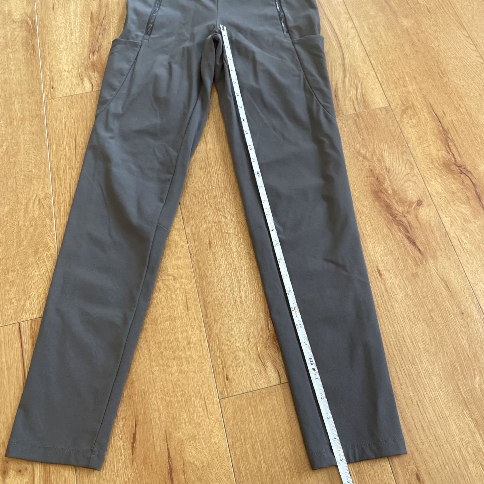 Athleta Athleta Pants Women’s 0 Gray Tapered Headlands Hybrid Tight Pockets Activewear Womens Size 25" / US 0 / IT 36 - 3 Thumbnail