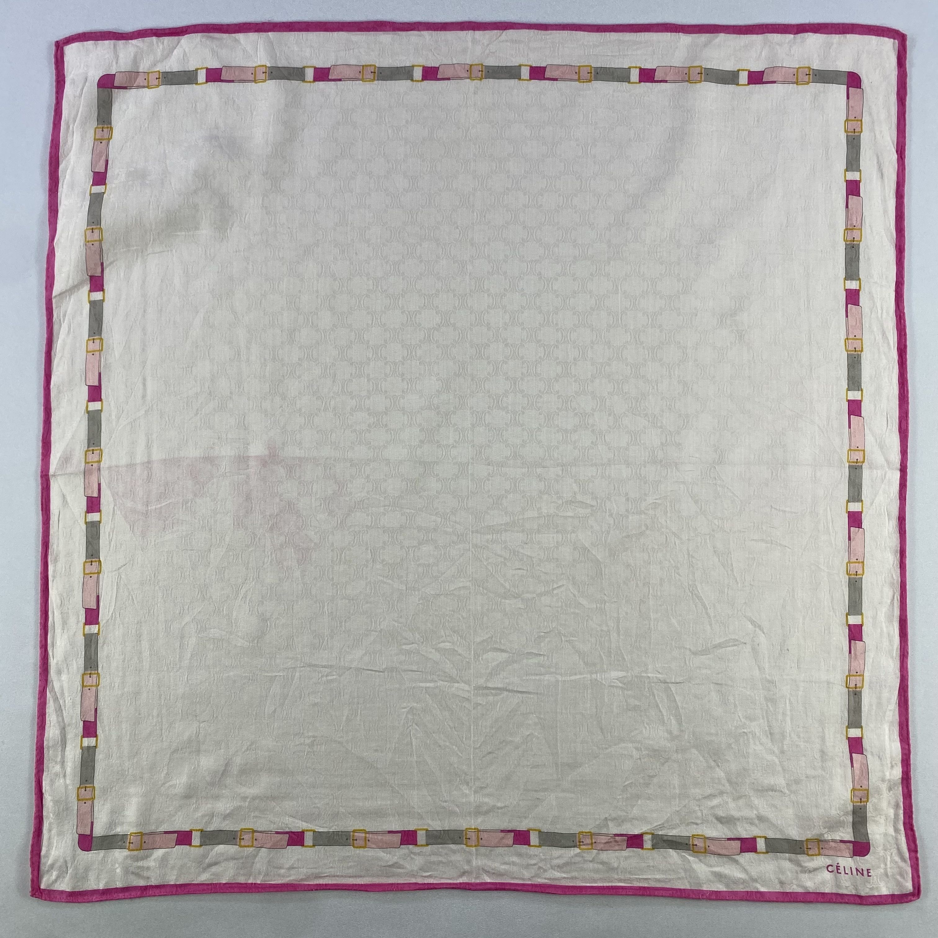 Celine × Vintage Celine Bandana/ Handkerchief / Neckerchief Size ONE SIZE - 1 Thumbnail