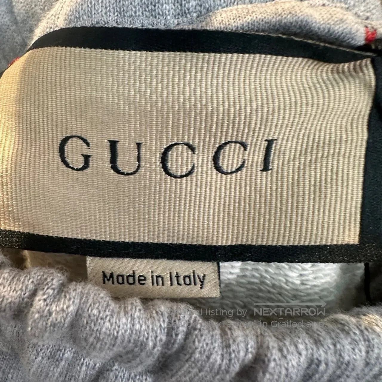 Gucci Gucci New Gray Cat Double G Shorts. Size 24" / US 00 / IT 34 - 3 Thumbnail