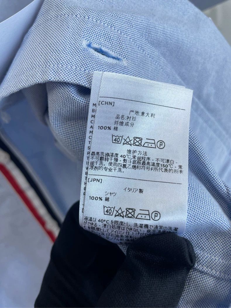 Thom Browne Thom Browne Size 3Short sleeve oxford cloth basic all-match Size US L / EU 52-54 / 3 - 7 Thumbnail