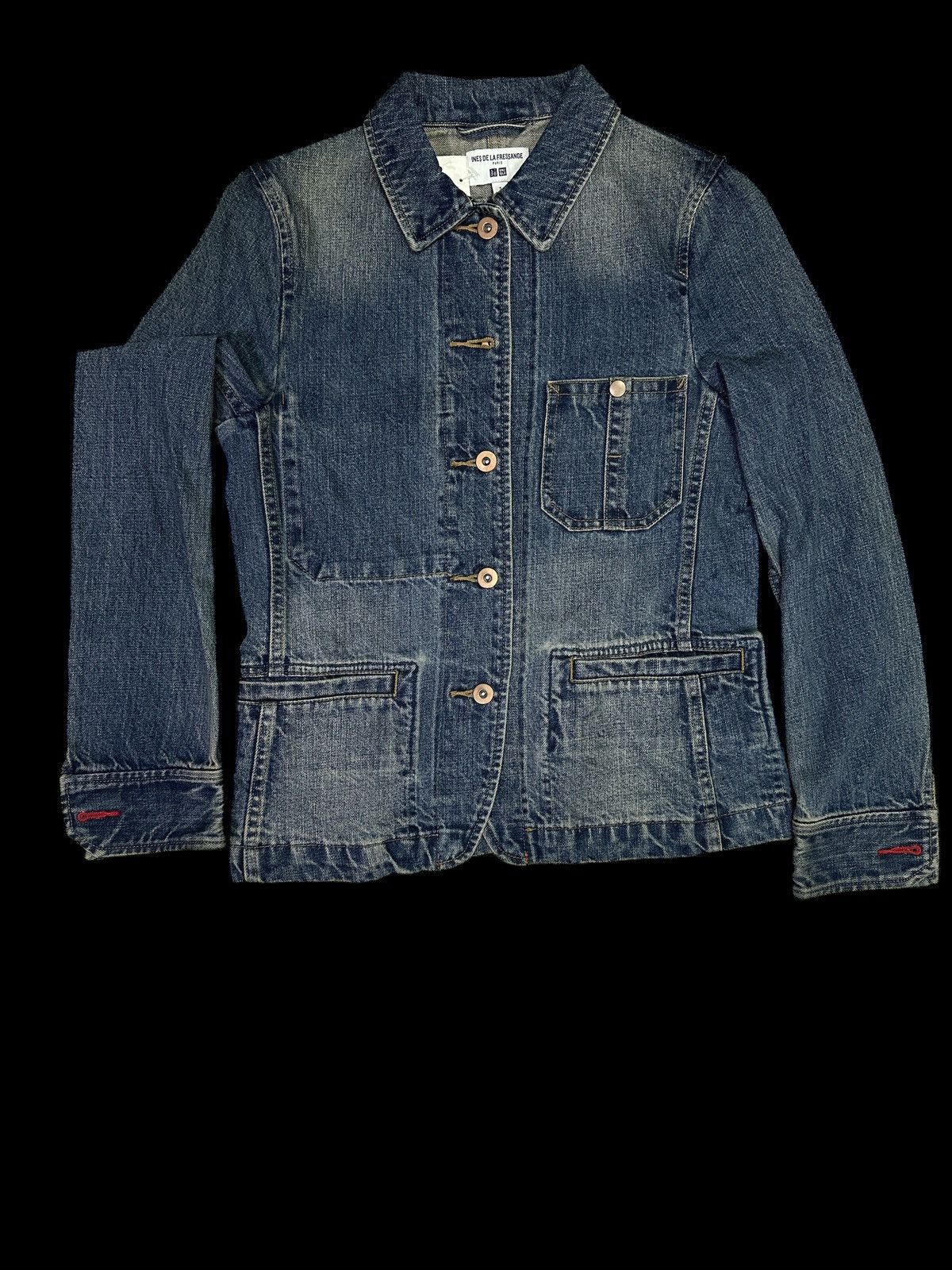 Other Denim Jacket Uniqlo Multi Pocket 💥 Size US S / EU 44-46 / 1 - 1 Thumbnail