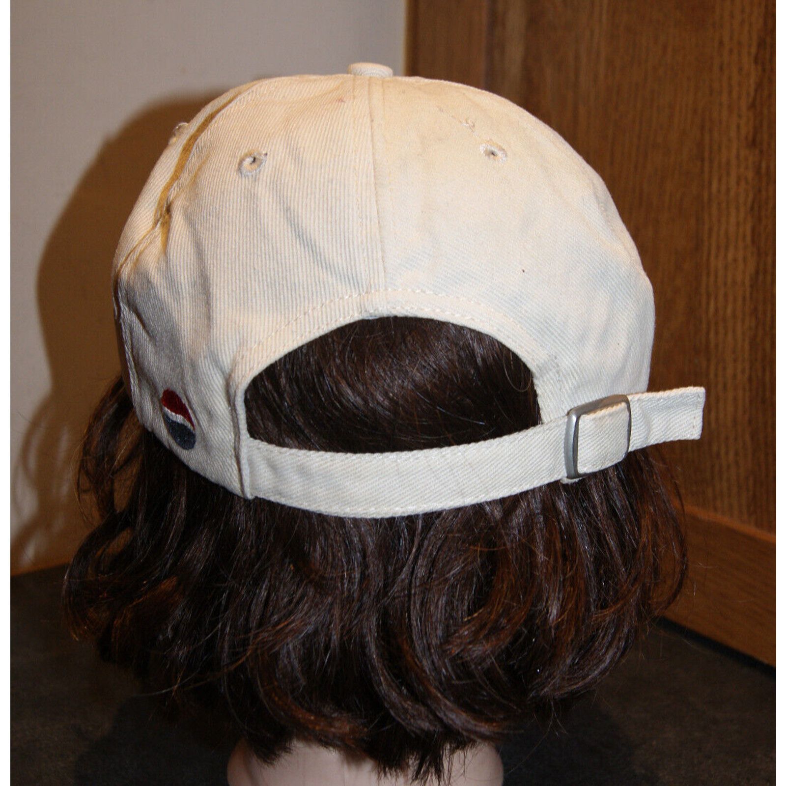 Pepsi VTG PEPSI USA Embroidered Adjustable Hat 80s Cap Faded Size ONE SIZE - 4 Thumbnail