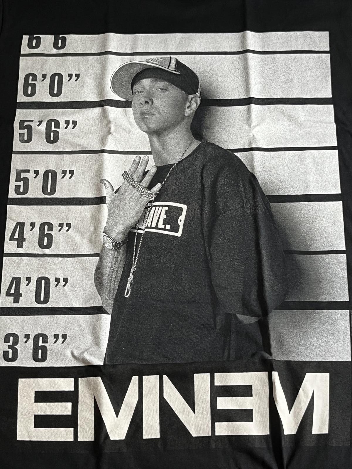 Designer Vintage Shirt Eminem Slim Shady Mugshot Lineup T-shirt Size US S / EU 44-46 / 1 - 3 Thumbnail