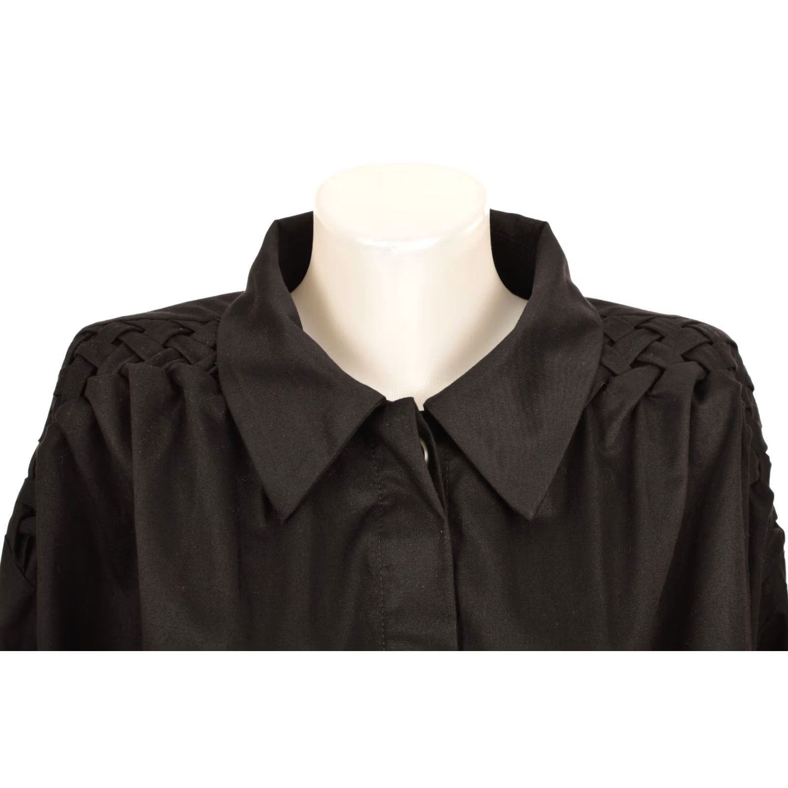 Vintage Armargentum Joella Coat Jacket Women XS? US 12 Black Armargentum Joella Coat Jacket Women US 12 Black Size XL / US 12-14 / IT 48-50 - 2 Thumbnail