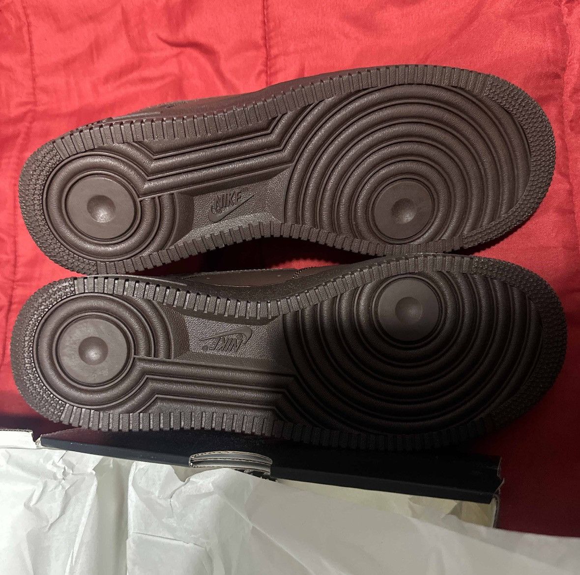 Nike × Supreme Nike Supreme x Air Force 1 Low 'Box Logo - Baroque Brown' Size US 10 / EU 43 - 5 Thumbnail