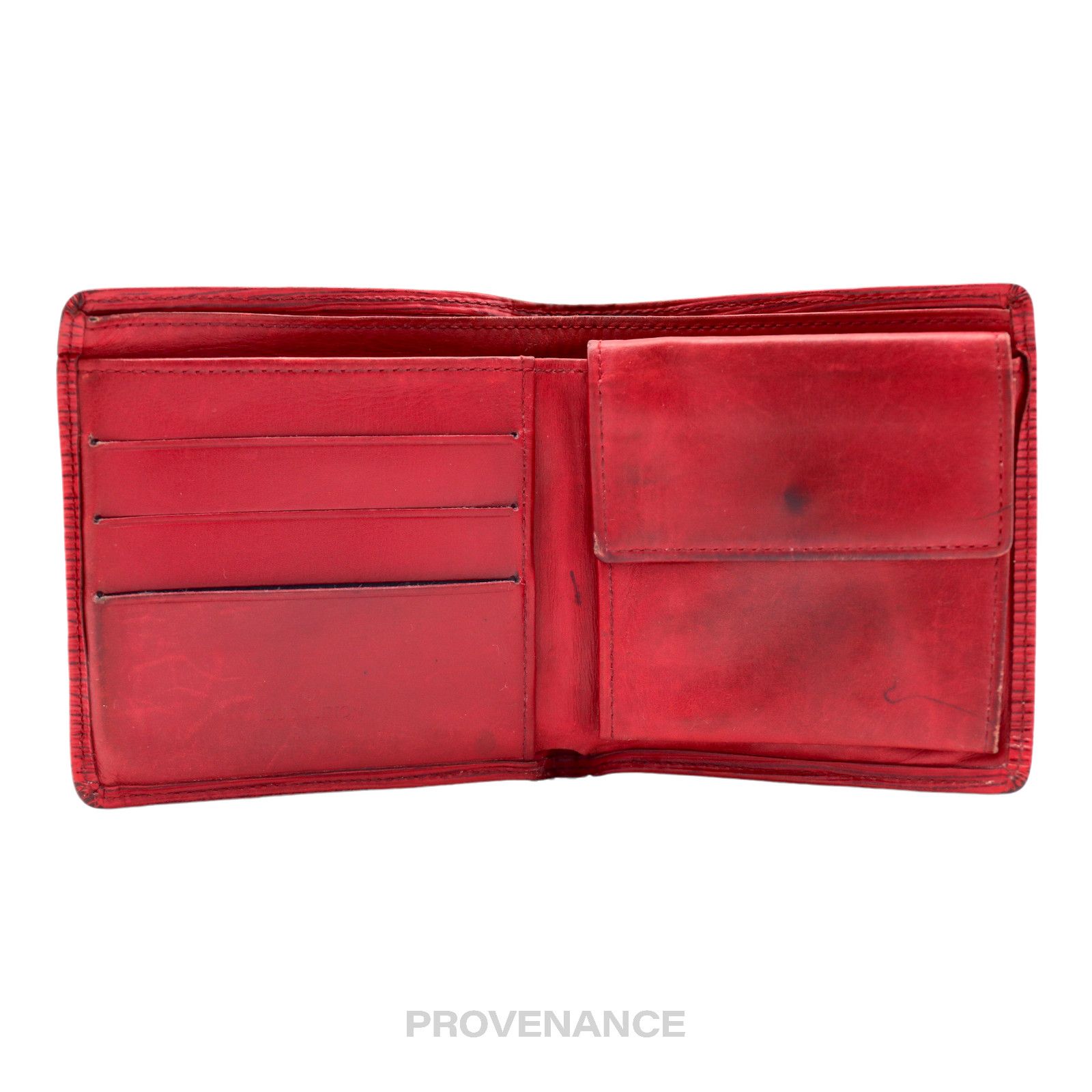 Louis Vuitton 🔴 Louis Vuitton Marco Wallet - Red Epi Leather Size ONE SIZE - 6 Thumbnail
