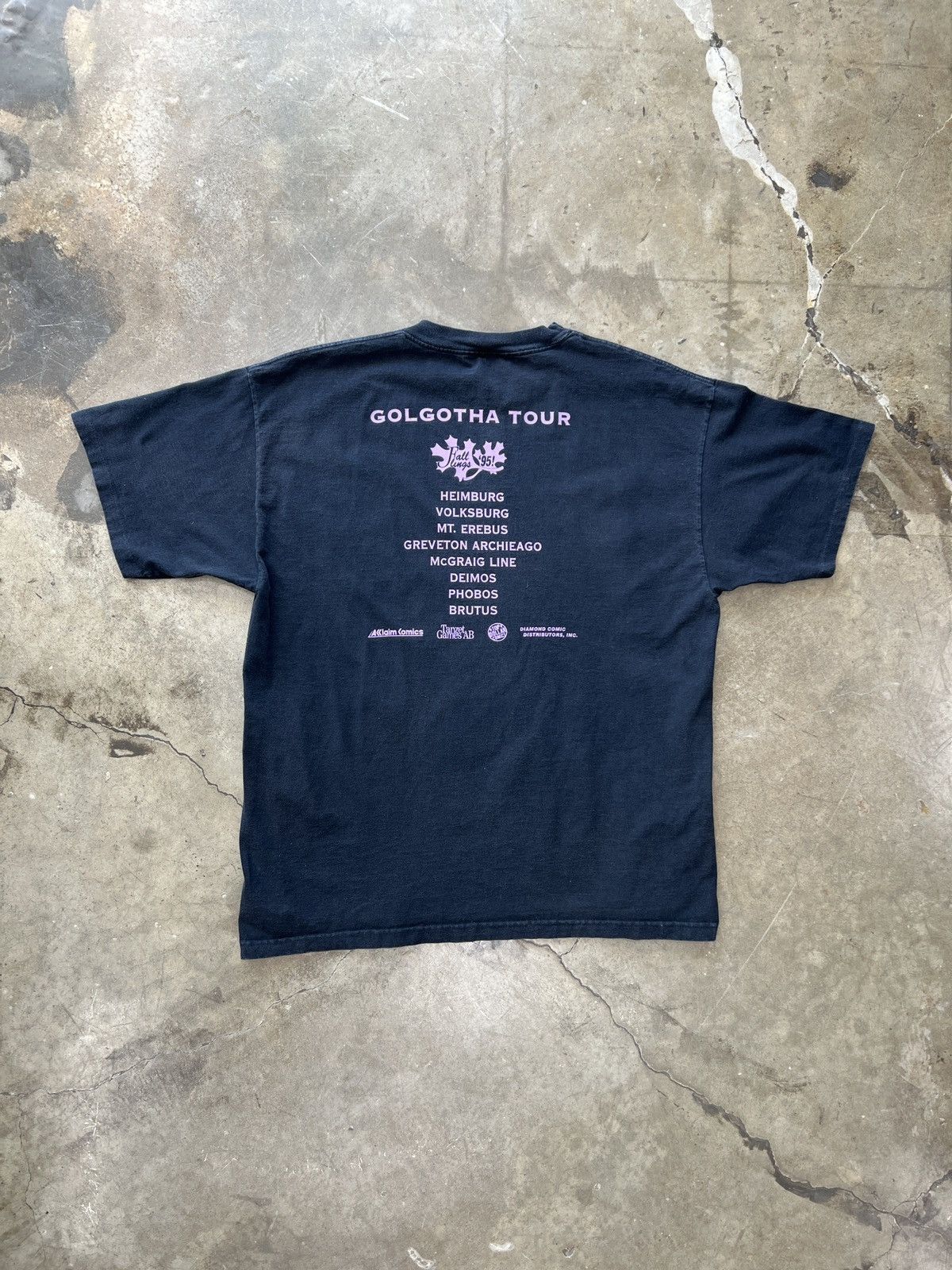 Vintage Vintage 1995 Mutant Chronicles Single Stitch Game Tee XXL Size US XXL / EU 58 / 5 - 5 Thumbnail