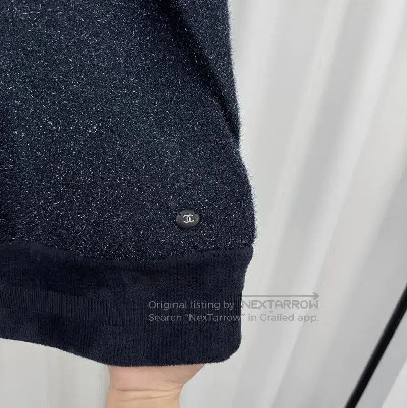 Chanel Chanel Navy Blue Knit Sweatshirt for Women . Size M / US 6-8 / IT 42-44 - 5 Thumbnail