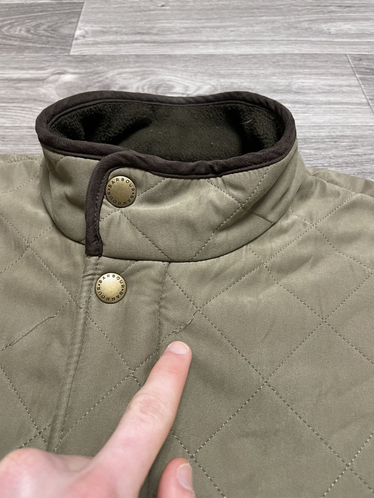 Barbour Vintage Barbour Bowden Fleece Lined Quilted Jacket Size US L / EU 52-54 / 3 - 12 Thumbnail