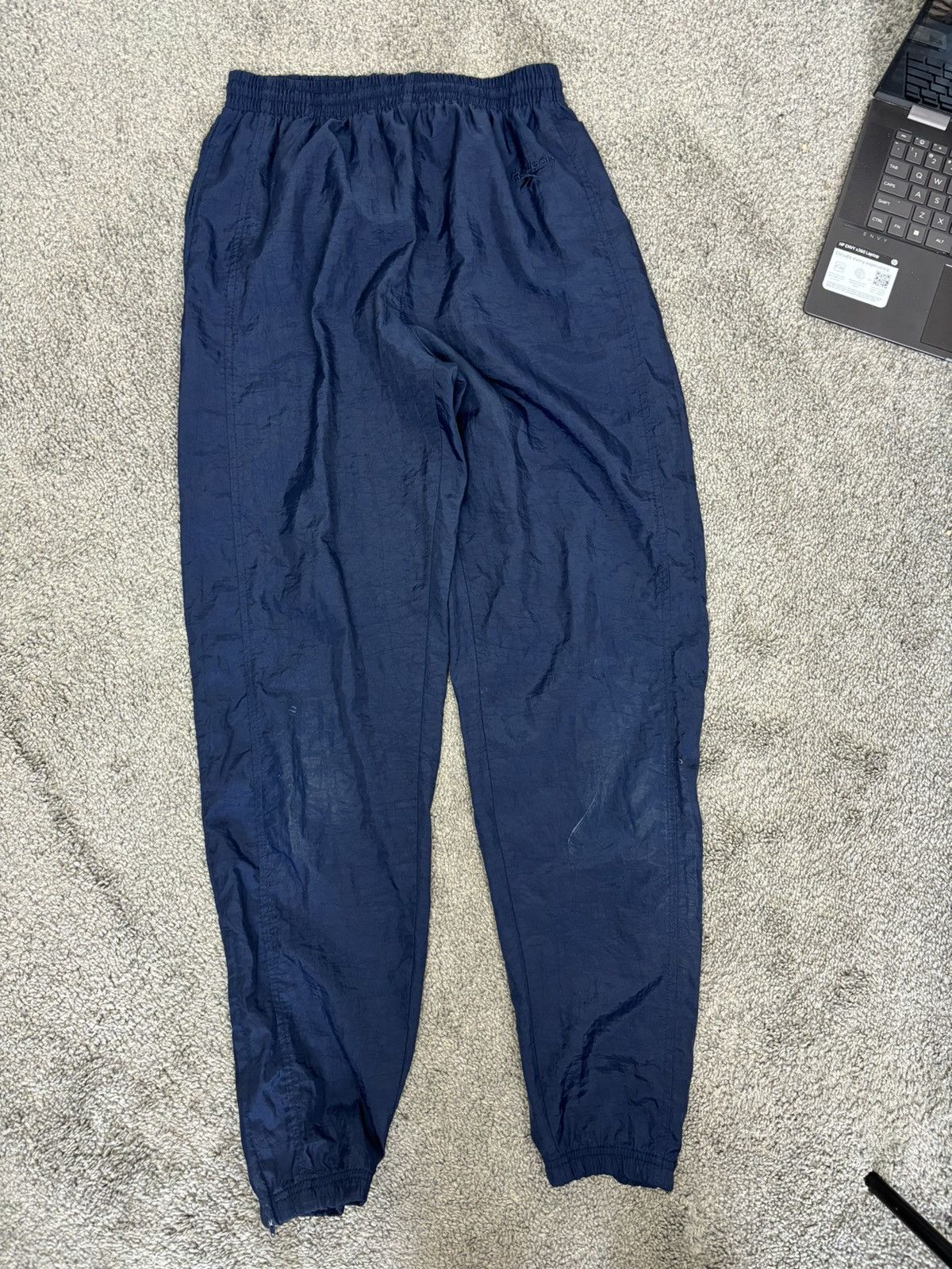 Reebok Vintage 90s blue reebok track pants Size US 28 / EU 44 - 6 Thumbnail