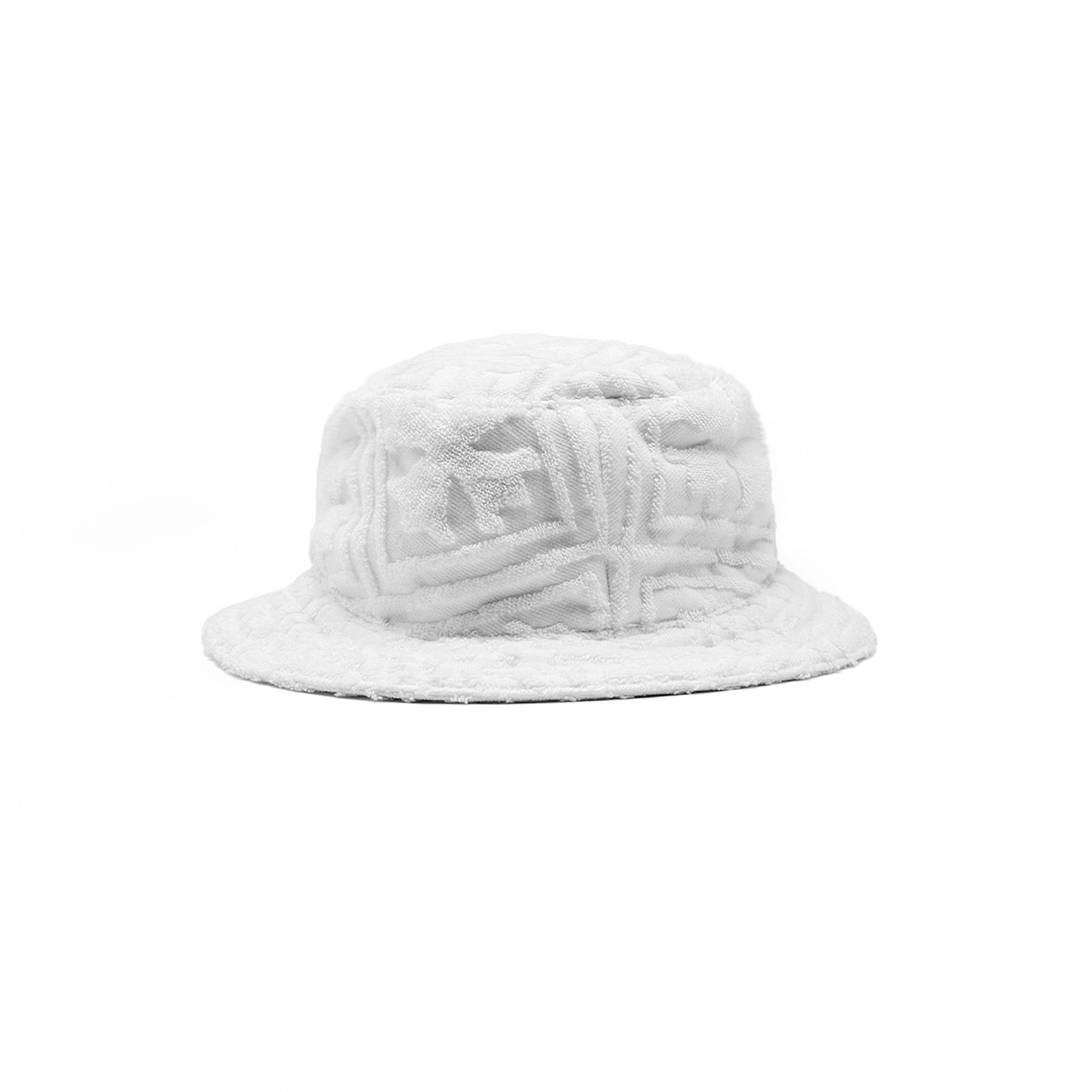Chrome Hearts Chrome Hearts Cross Leather Patch Terry Cloth Hat Size ONE SIZE - 3 Thumbnail