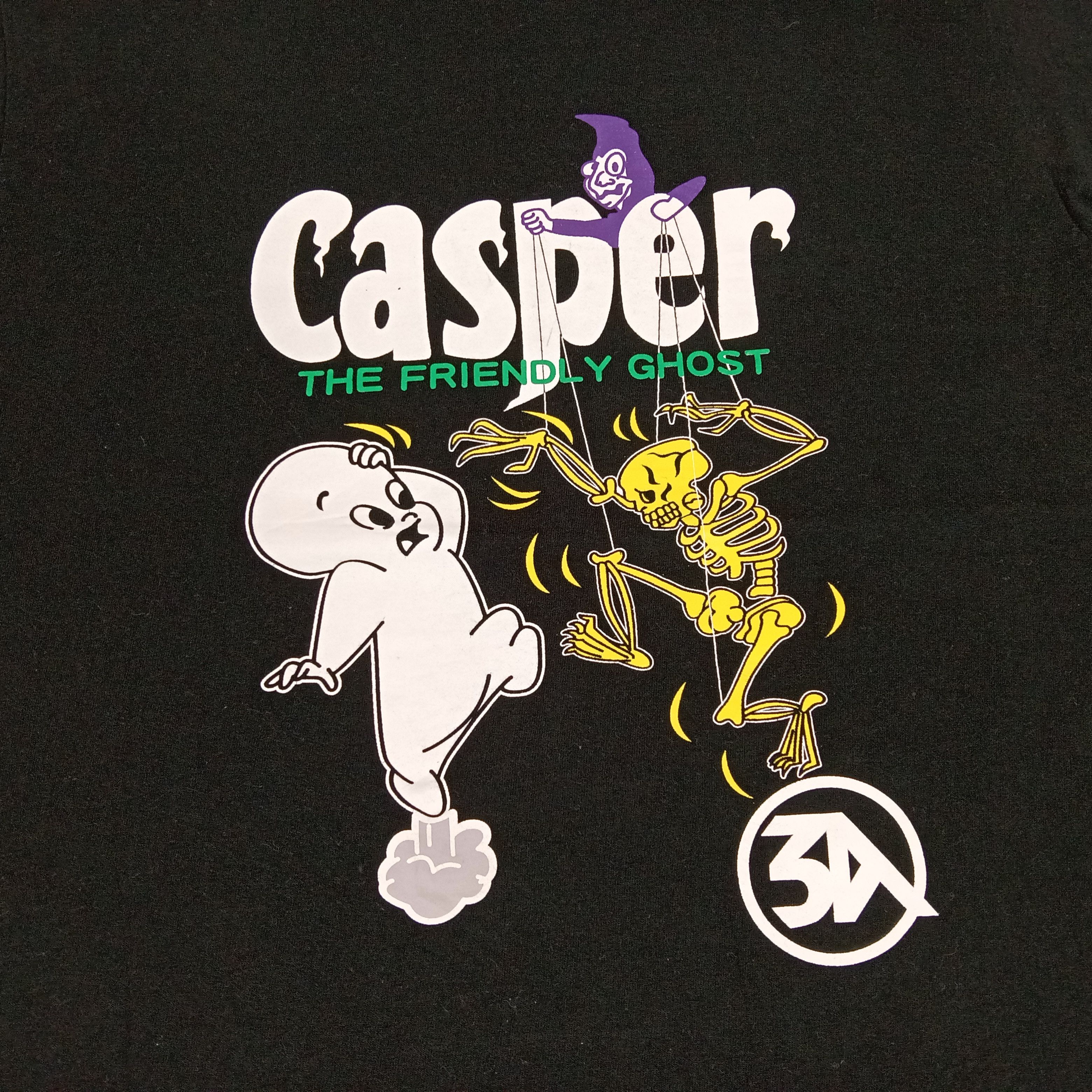 Vintage Casper Comedy Drama Movie Center Design Tshirt Size US M / EU 48-50 / 2 - 2 Thumbnail