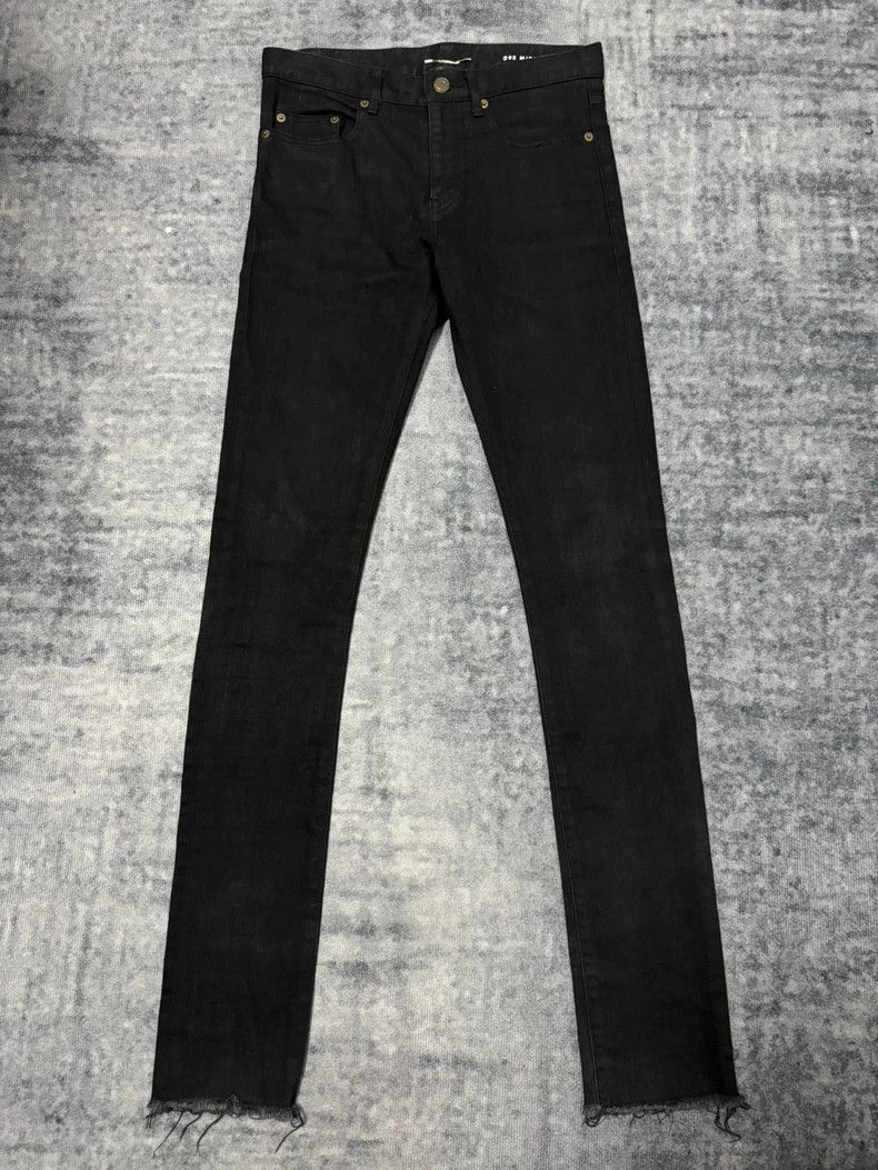 Saint Laurent Paris Saint Laurent Paris 15ss Show Denim Jeans with Destroyed F Size US 28 / EU 44 - 1 Thumbnail