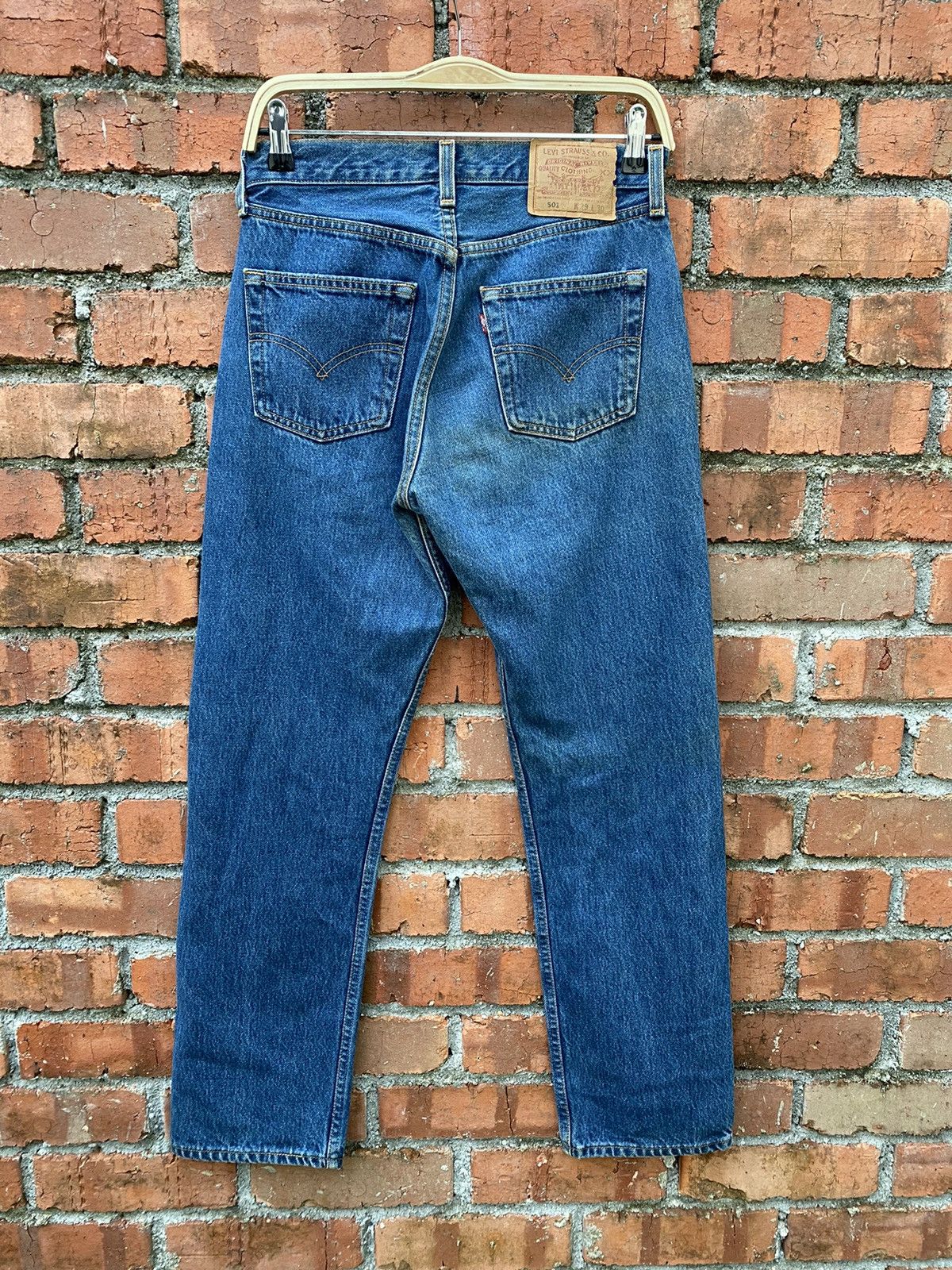 Levi's × Levi's Vintage Clothing × Vintage W29x29.5 vintage 90s levi's 501 made in USA Size 29" - 5 Thumbnail