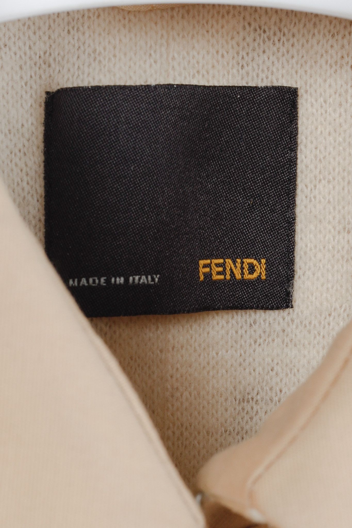 Fendi Fendi Tan Cotton Belted Pleated-Sleeve Trench Coat Size M / US 6-8 / IT 42-44 - 4 Thumbnail