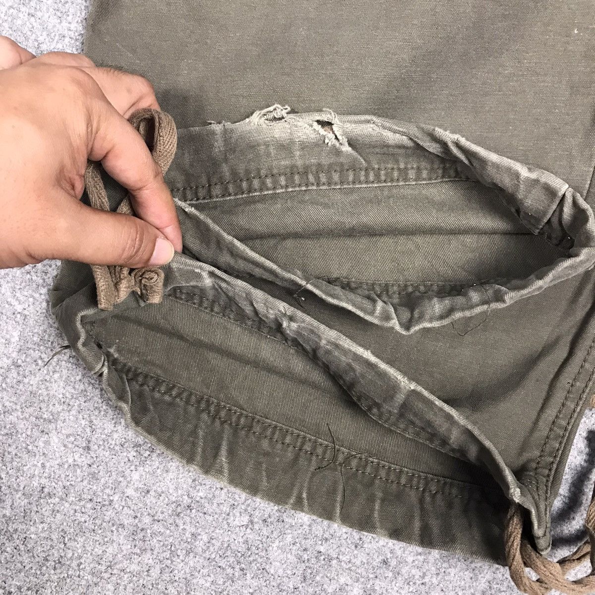 Japanese Brand × Vintage CARGO CREATOR CARGO POCKET TACTICAL BAGGY PANTS Size US 30 / EU 46 - 12 Thumbnail