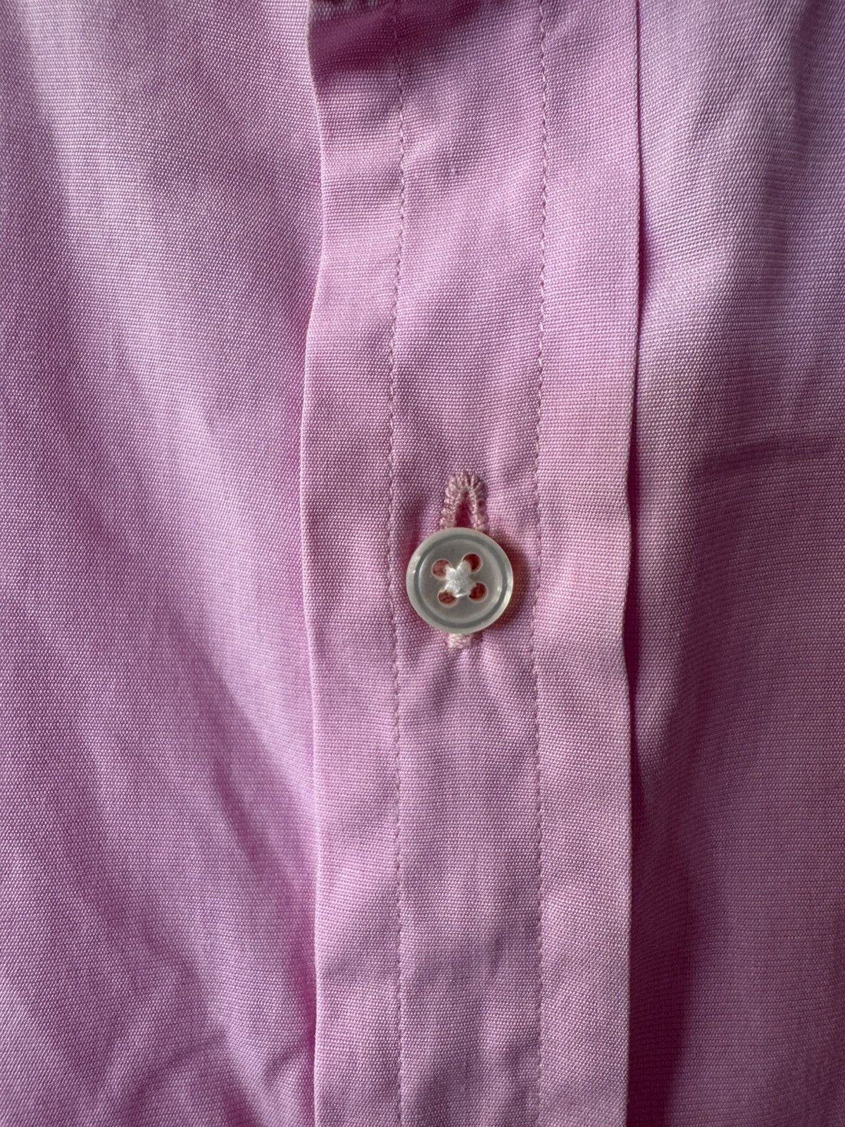 Ralph Lauren Men’s Purple Label Poplin French Cuff Formal Button Shirt Size US L / EU 52-54 / 3 - 8 Thumbnail