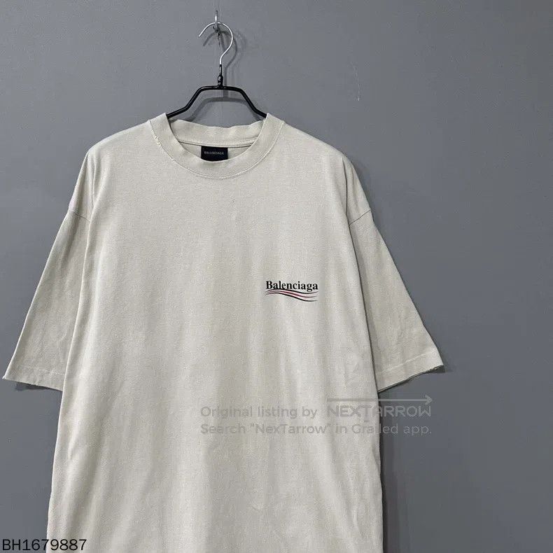 Balenciaga Balenciaga Cola Print Short Sleeve Size US M / EU 48-50 / 2 - 2 Thumbnail