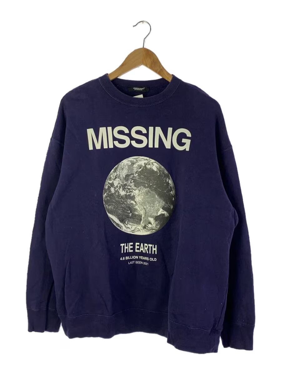 Undercover AW22 Missing Earth Crewneck Sweatshirt Size US M / EU 48-50 / 2 - 1 Thumbnail