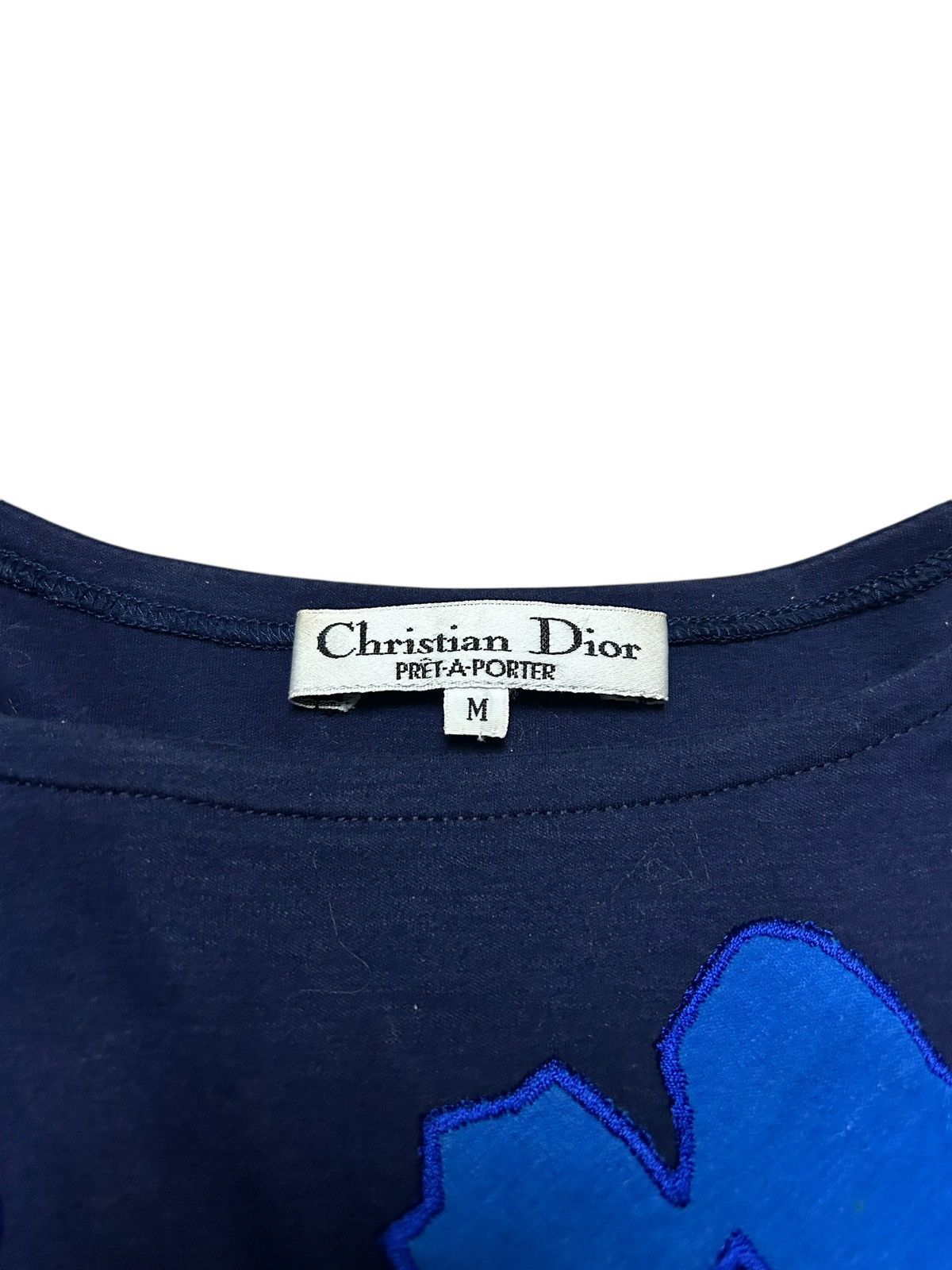 Dior Flower Applique Top Size M / US 6-8 / IT 42-44 - 4 Thumbnail