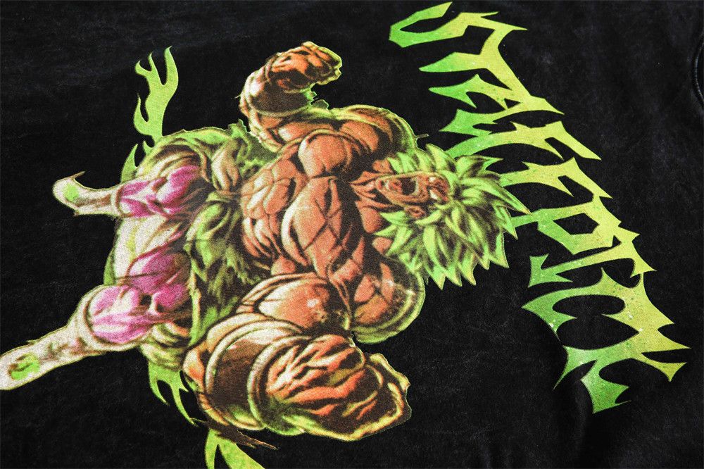 Japanese Brand × Vintage Cartoon Saiyan Printed Boys Hip-Hop Trend T-shirt y2k Size US M / EU 48-50 / 2 - 3 Thumbnail