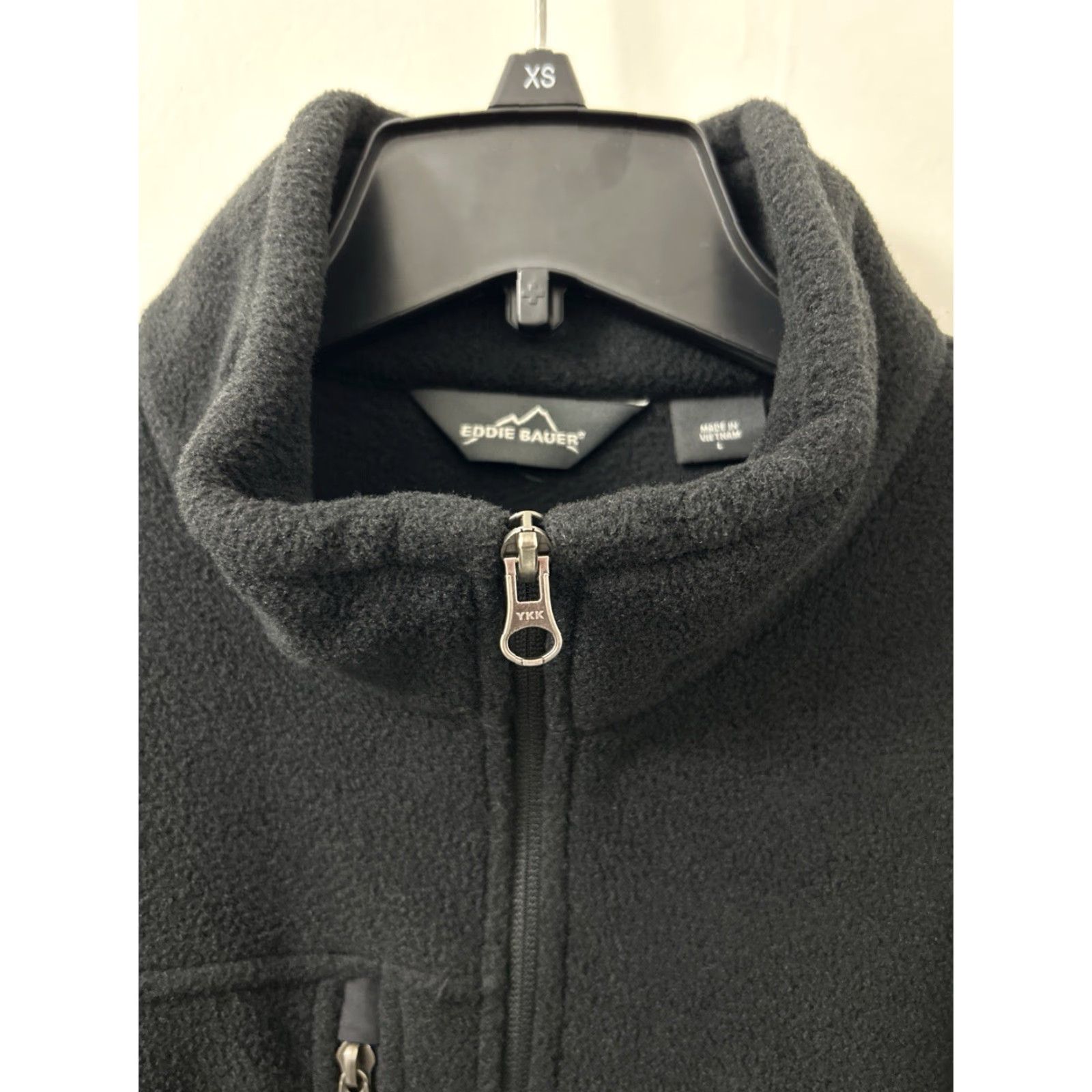 Eddie Bauer Eddie Bauer Jacket Womens L Black Full Zip Fleece Pockets Logo L/S Size L / US 10 / IT 46 - 5 Thumbnail