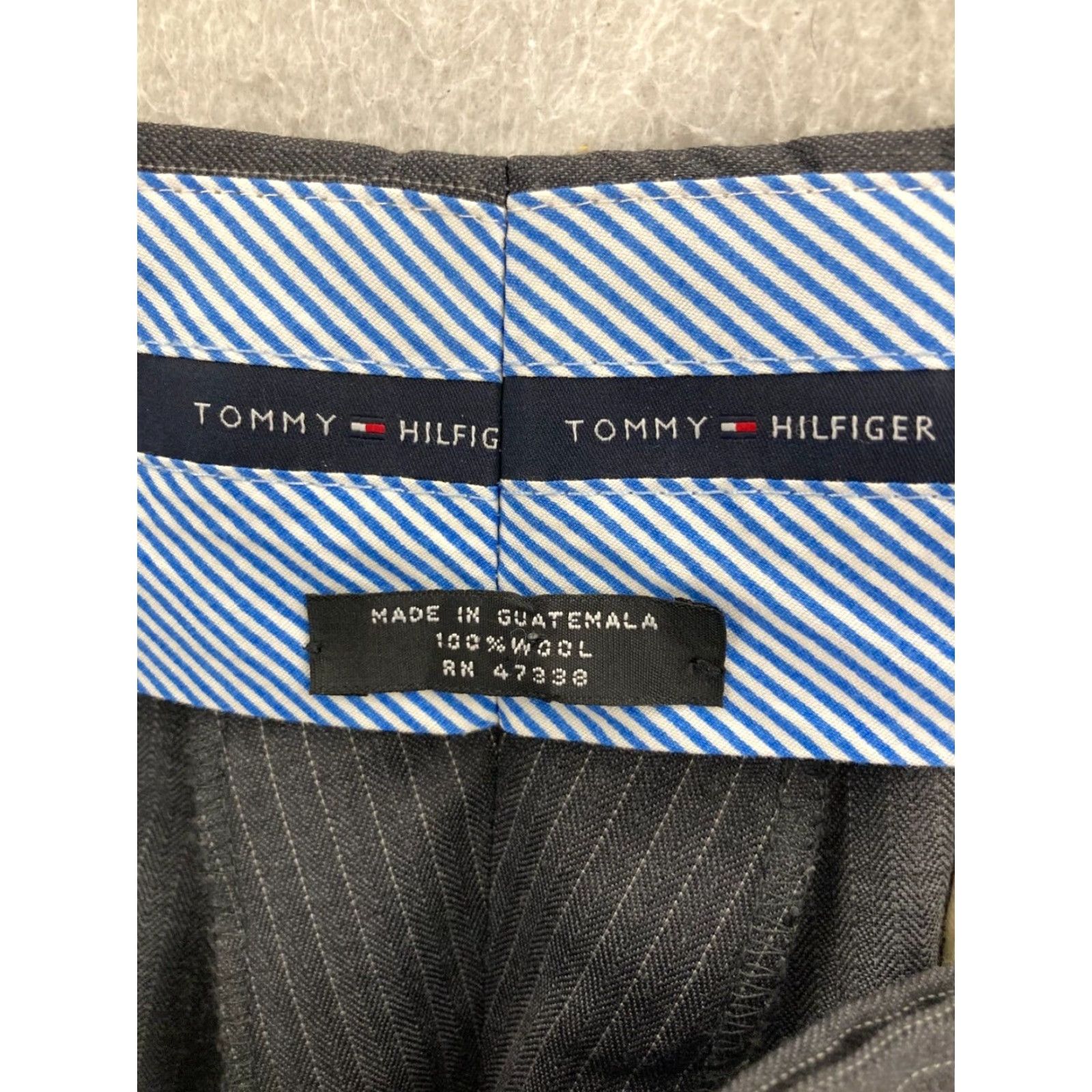 Tommy Hilfiger Tommy Hilfiger Pants Mens 36 Wool Dress Pants Slacks Classic Straight 100% Wool Blue Adult Regular Size 36 Mens Size US 36 / EU 52 - 6 Thumbnail
