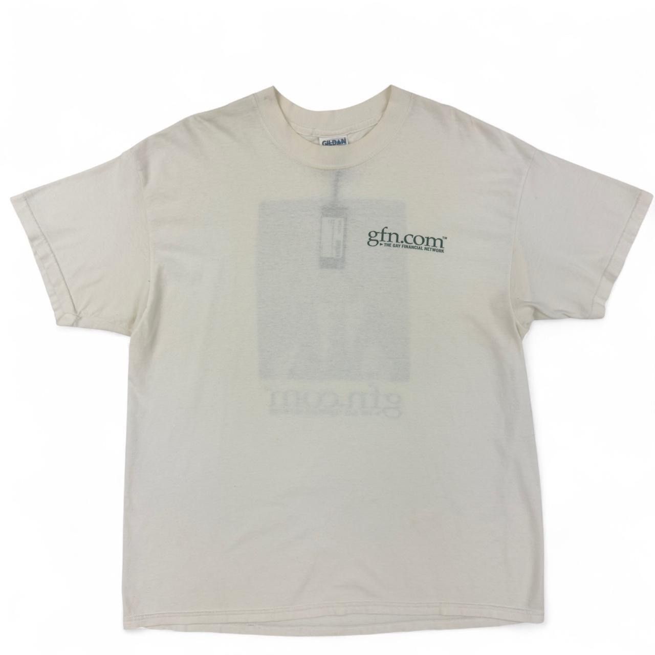 Gildan Y2K The Gay Financial Network GFN.com T-shirt #y2kfm Size US XL / EU 56 / 4 - 1 Thumbnail
