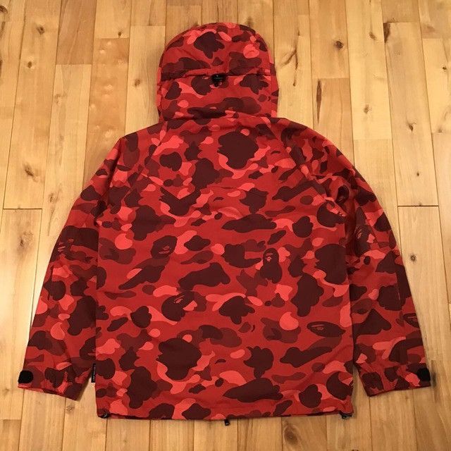 Bape Red camo BAPE hoodie snowboard jacket a bathing ape Size US M / EU 48-50 / 2 - 3 Thumbnail