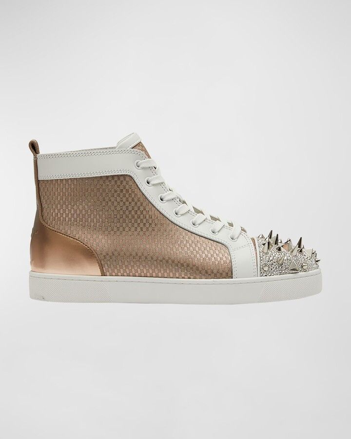 Christian Louboutin o1s1wg110924 Varsilou Pik Pik Sneakers in ‪White/Brown Size US 11 / EU 44 - 1 Preview