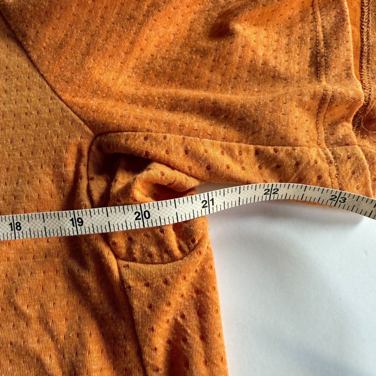 Nike Nike Running Dri-FIT Orange SS Athletic Shirt - Men’s Large Size US L / EU 52-54 / 3 - 3 Thumbnail