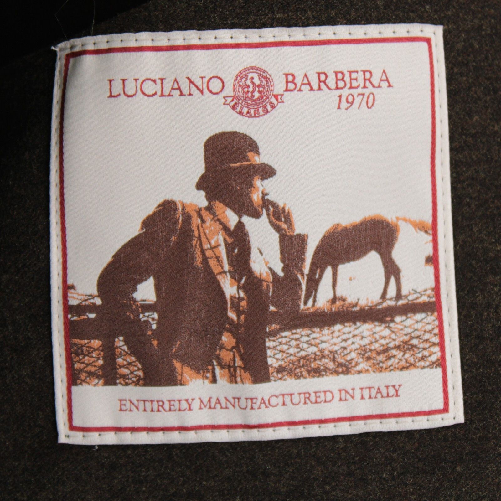 Luciano Barbera Luciano Barbera Jacket Size M US In Brown Cotton Size US M / EU 48-50 / 2 - 8 Thumbnail