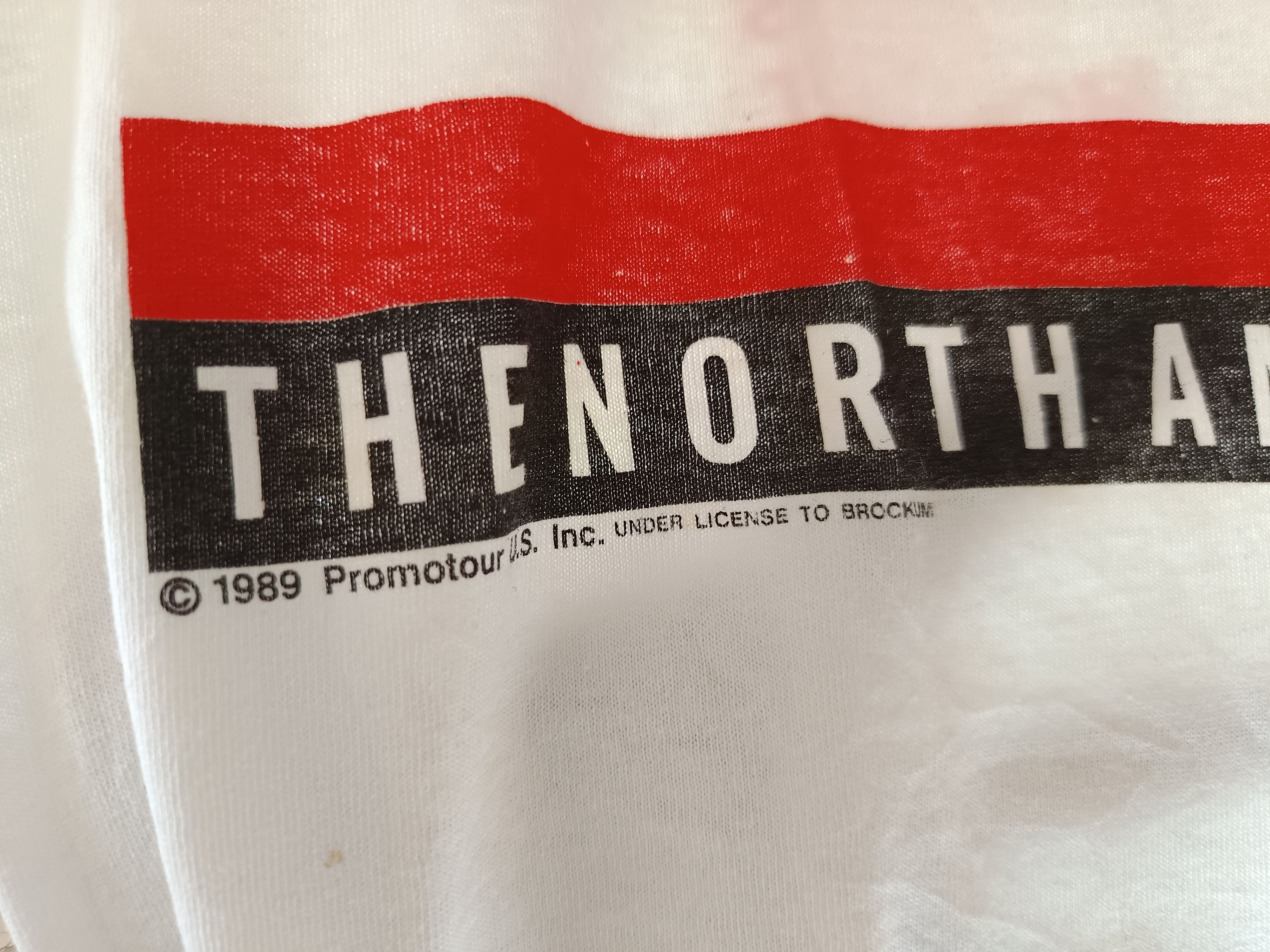 Band Tees × The Rolling Stones × Vintage VTG Rolling Stone Steel wheels The North American Tour 1989 Size US XL / EU 56 / 4 - 3 Thumbnail