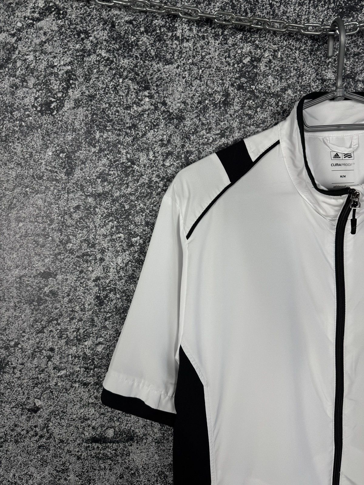 Adidas Adidas Golf Club Sudeifel Short Sleeve Jacket White Size M Size US M / EU 48-50 / 2 - 3 Thumbnail