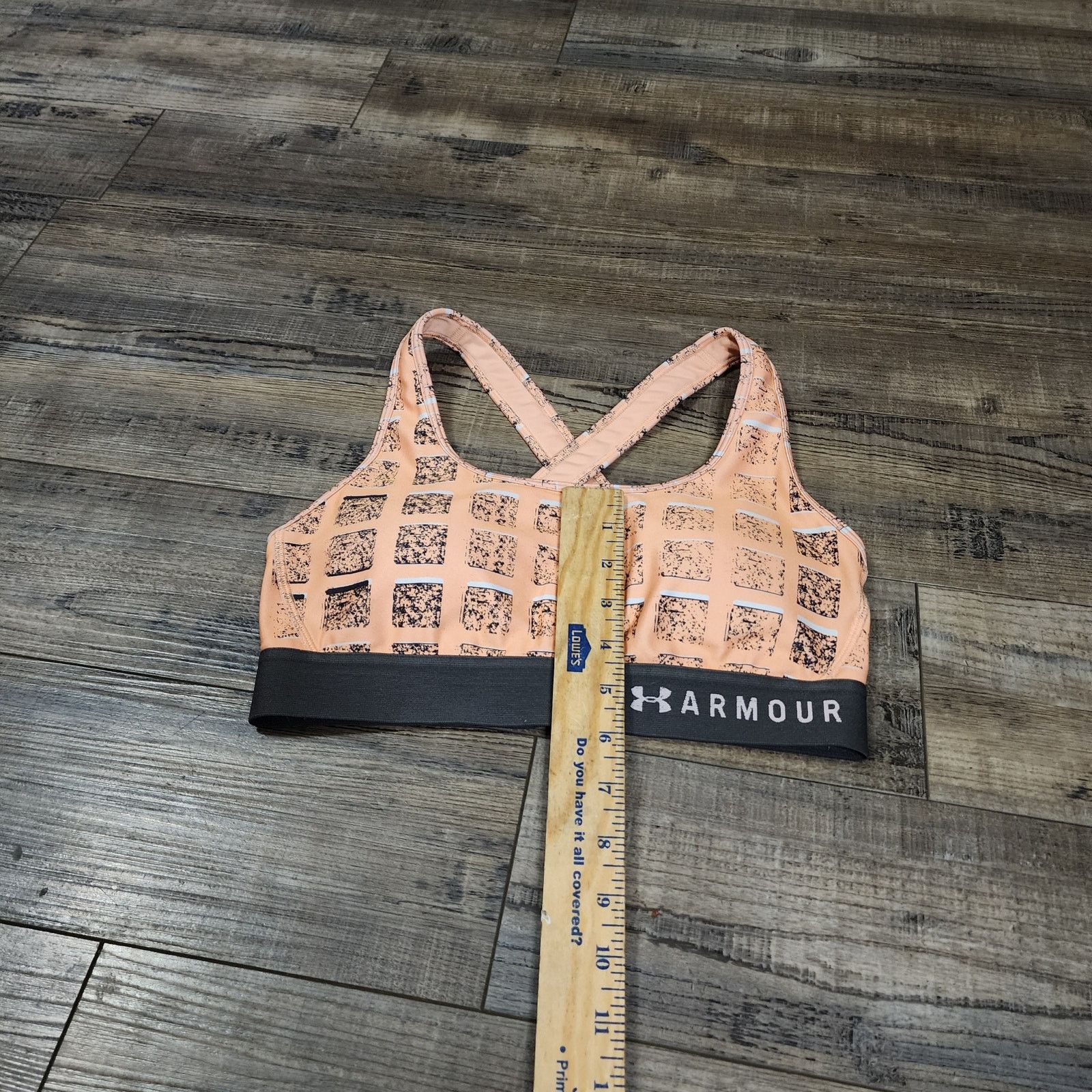 Under Armour Under Armour sports bra size medium peach 2278 Size ONE SIZE - 4 Thumbnail