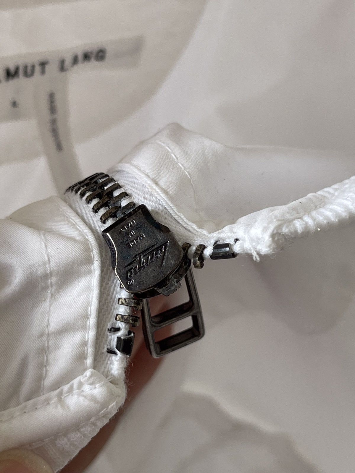 Helmut Lang Helmut Lang Bondage Zipper Shirt Size US L / EU 52-54 / 3 - 10 Thumbnail