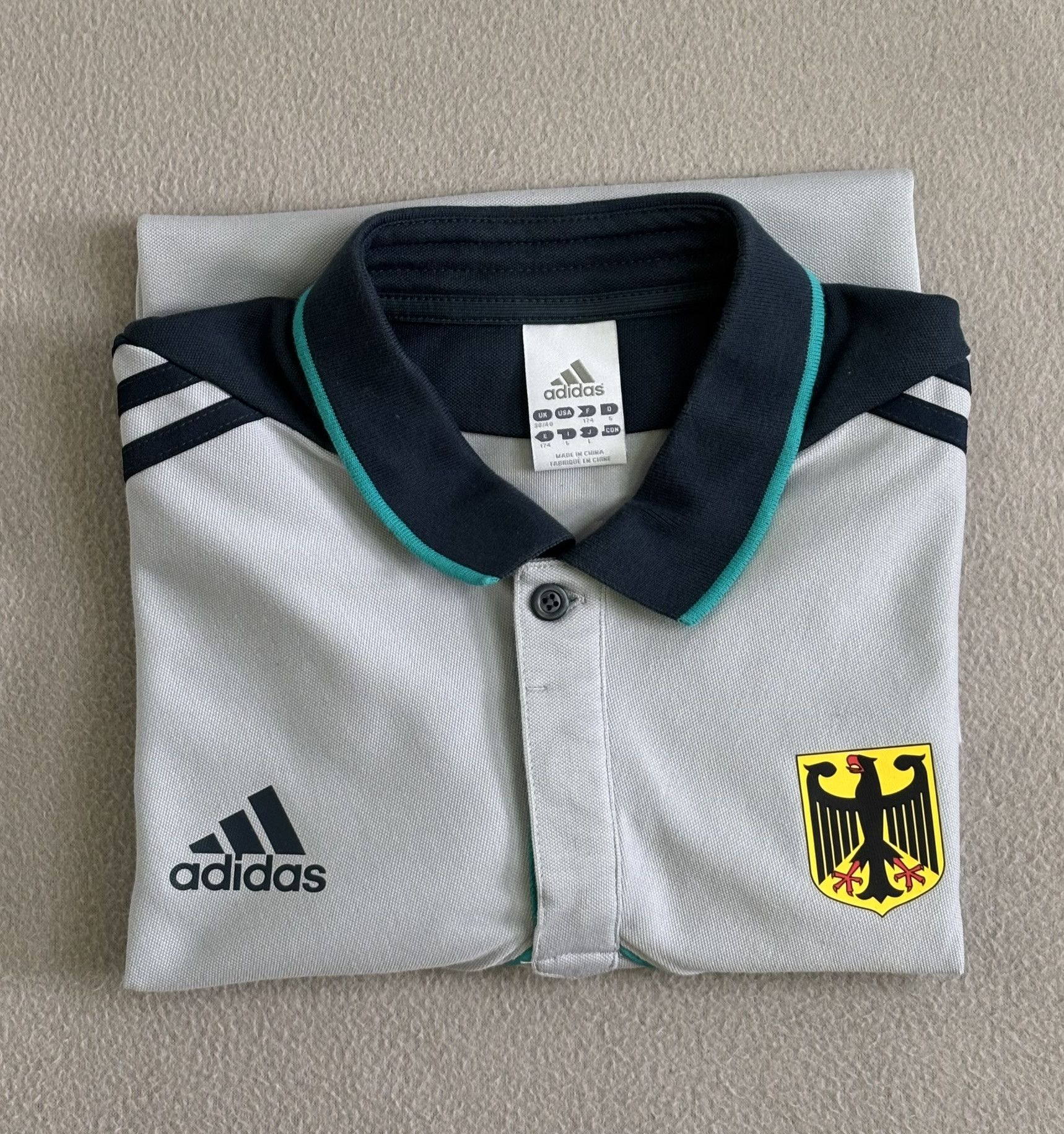 Adidas Polo Germany Bundeswehr 2013 Adidas Size M Size US M / EU 48-50 / 2 - 18 Thumbnail
