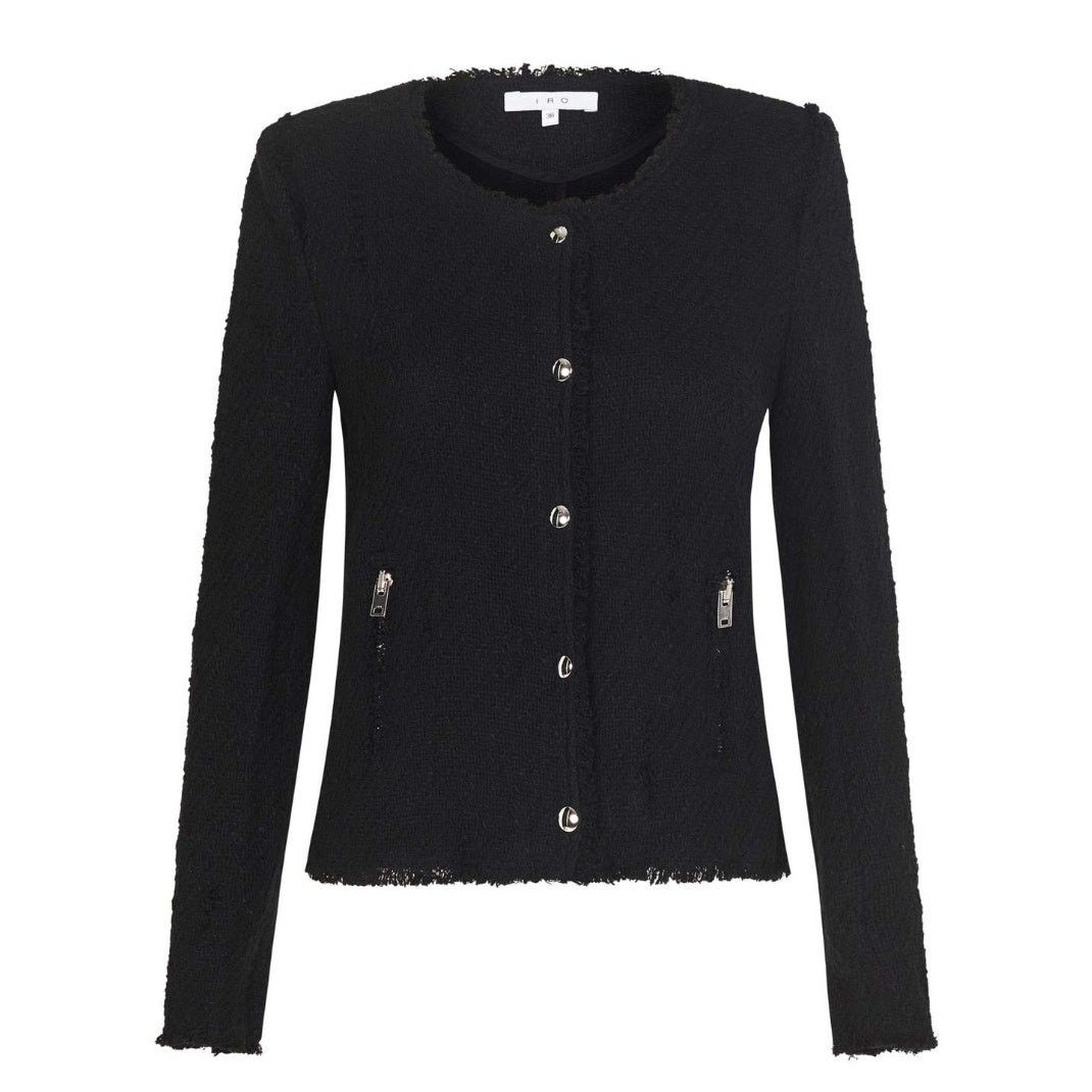 Iro IRO Agnette Tweed Jacket - Size 36 (US 4/6) Size S / US 4 / IT 40 - 4 Thumbnail