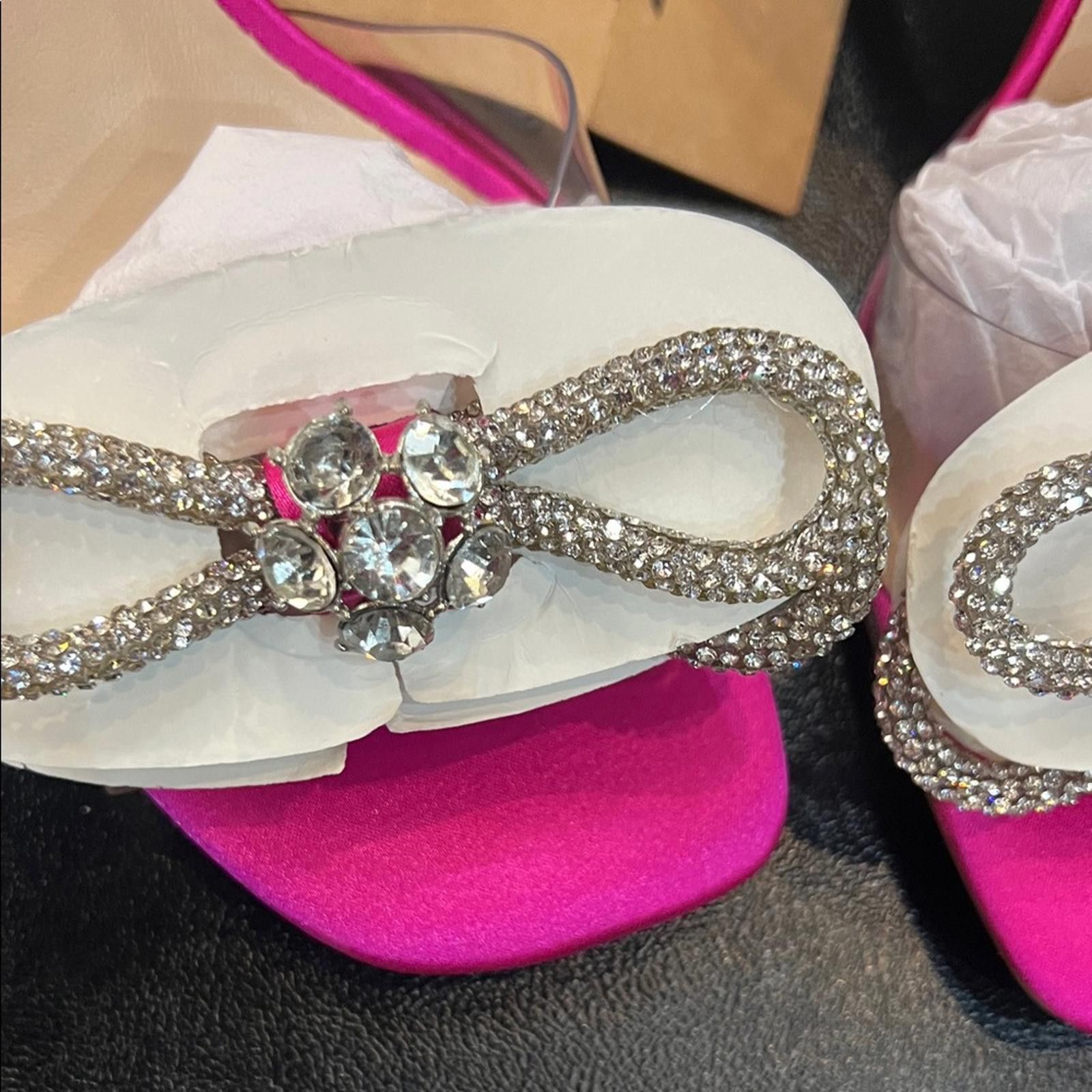Other Zurin Pink and White Women's Sandals Size US 6.5 / IT 36.5 - 5 Thumbnail
