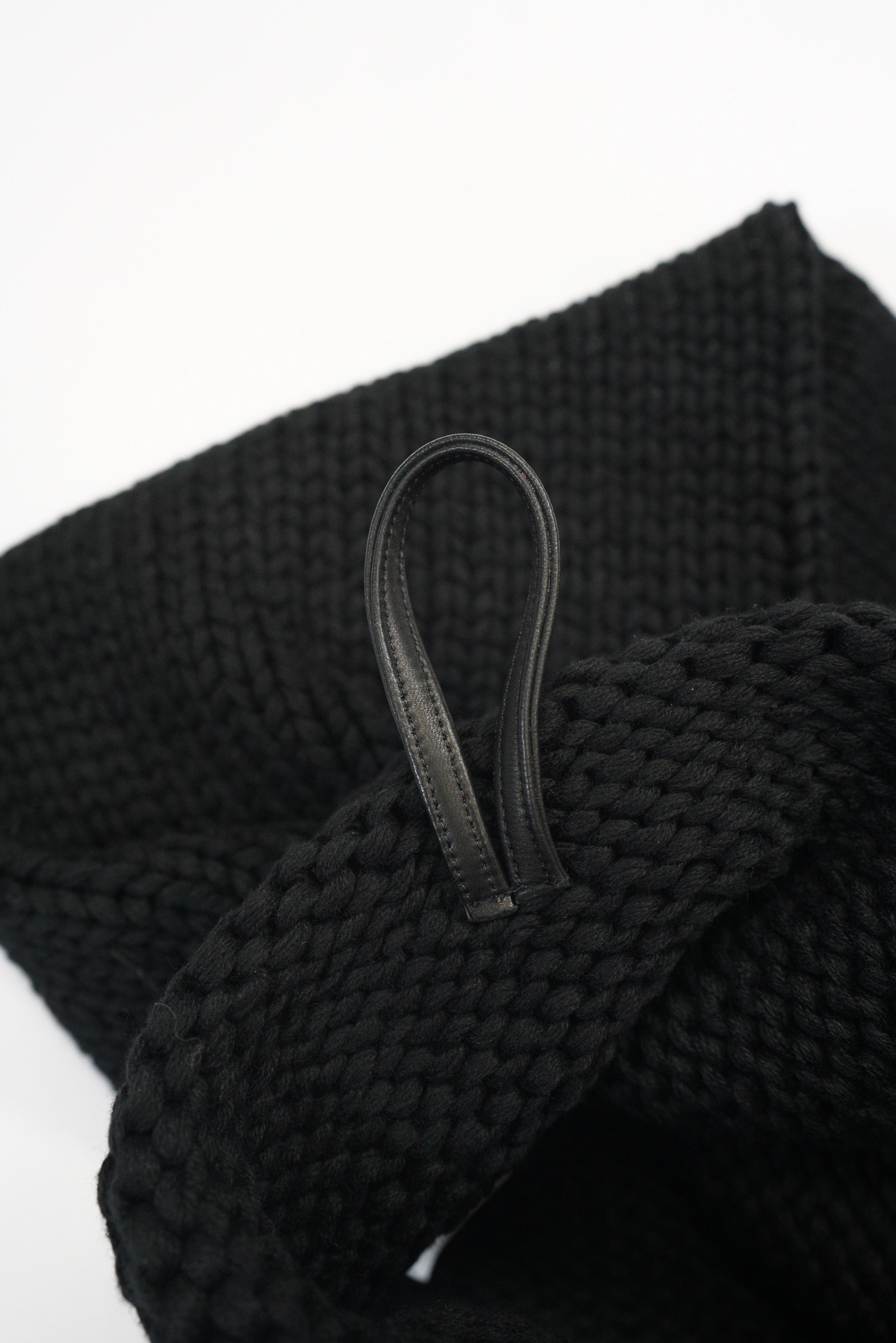 Chrome Hearts Chrome Hearts Black Knitted Christmas Stocking Size ONE SIZE - 8 Thumbnail