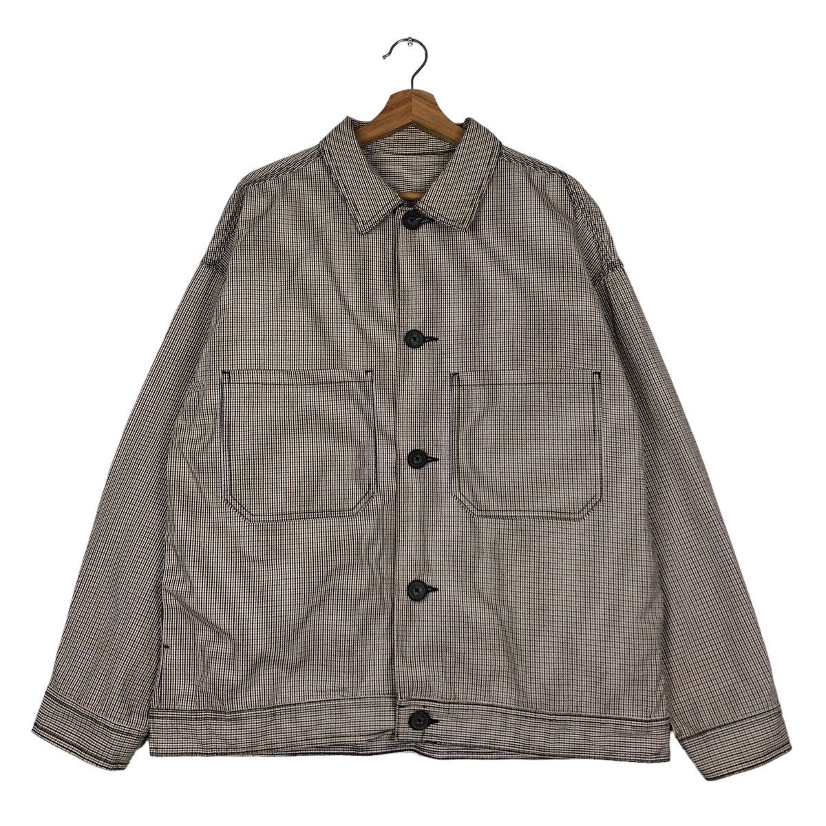 Japanese Brand 🔥Vintage Bomber Jacket Cropped Work GU Japan Issey Miyake Size US L / EU 52-54 / 3 - 1 Thumbnail