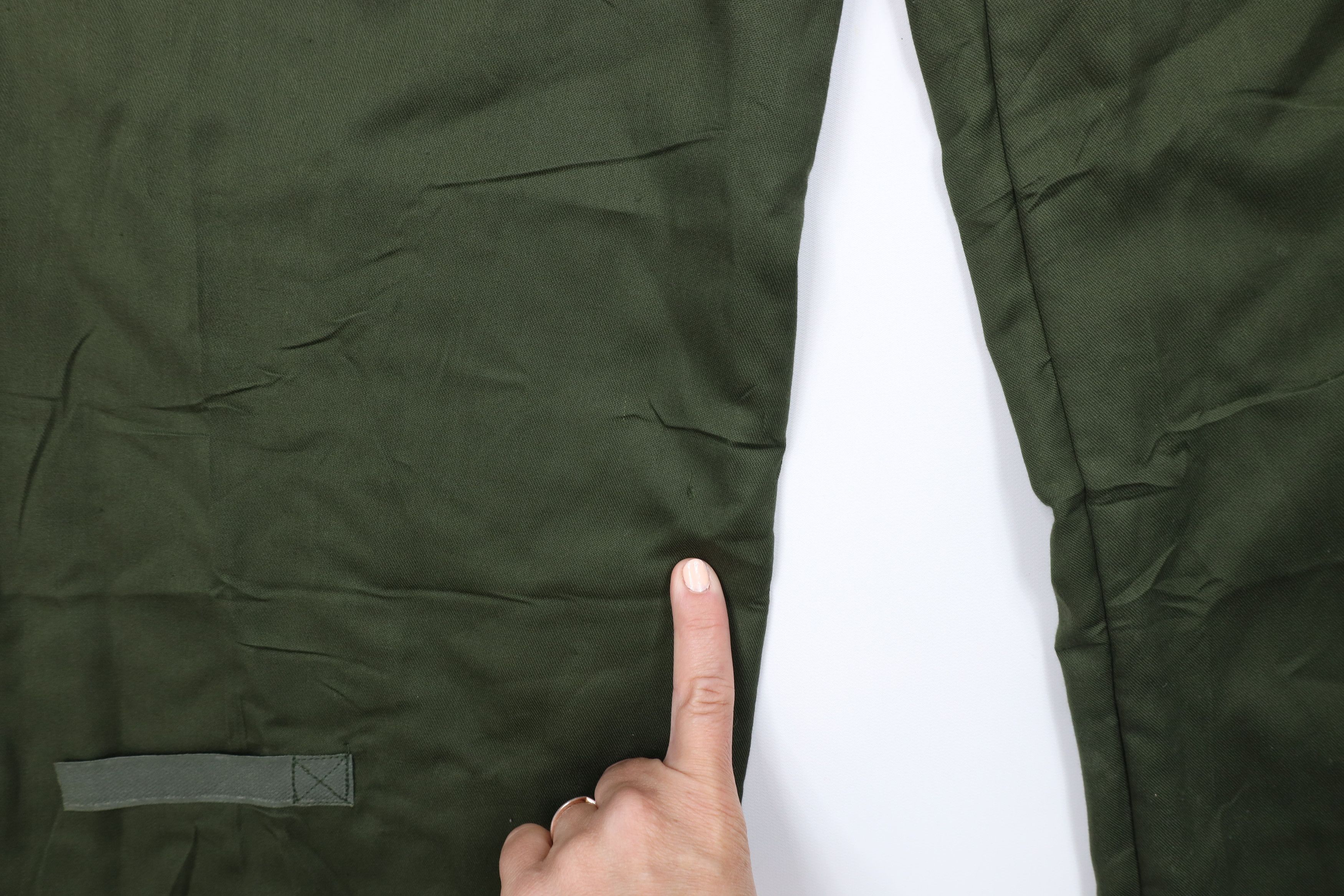 Vintage Vintage USGI Military Issued Chemical Overalls Bibs Green Size US 34 / EU 50 - 5 Thumbnail