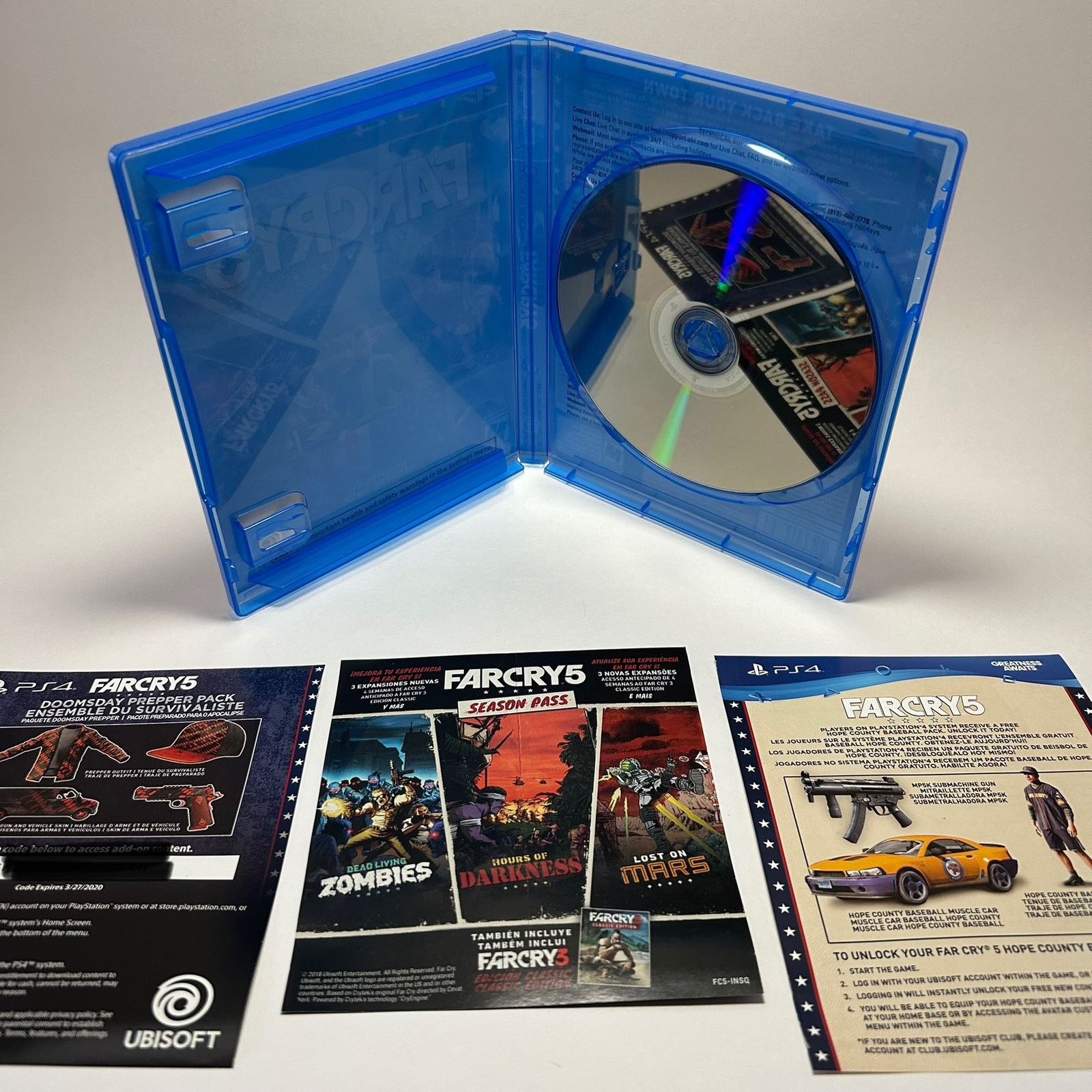 Sony Far Cry 5 - CIB - PS4 Size 26 - 3 Thumbnail